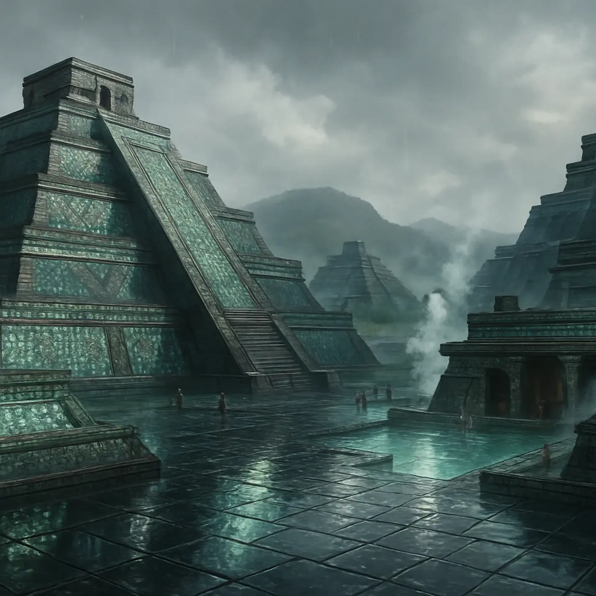 Tlanemililiani - AI-generated fantasy Settlement