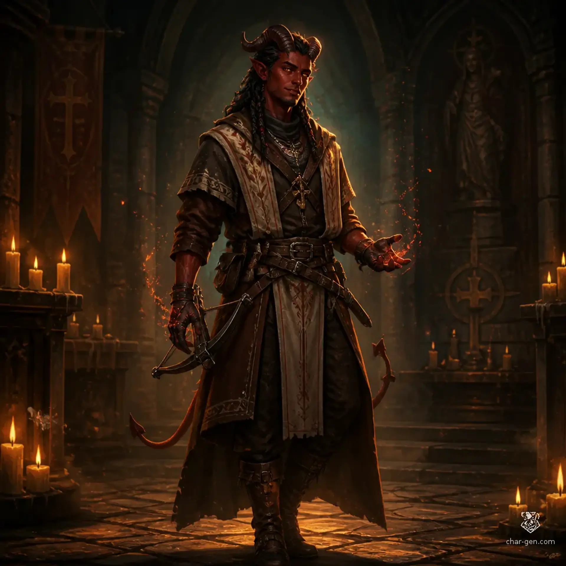 Veyr Orsik - AI-generated fantasy Character