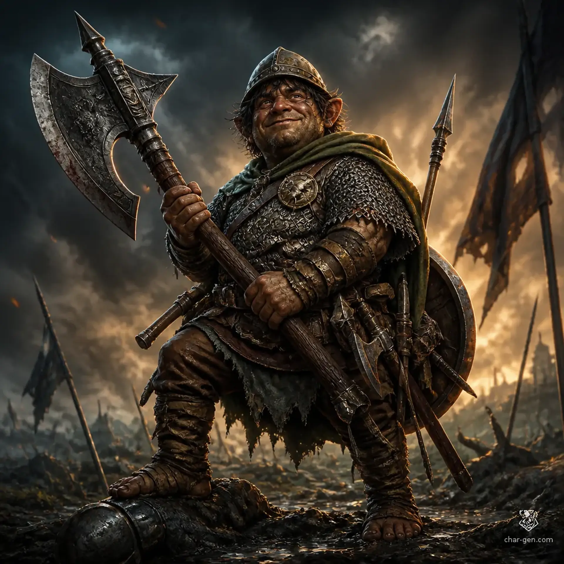 Balloubé - AI-generated fantasy Character