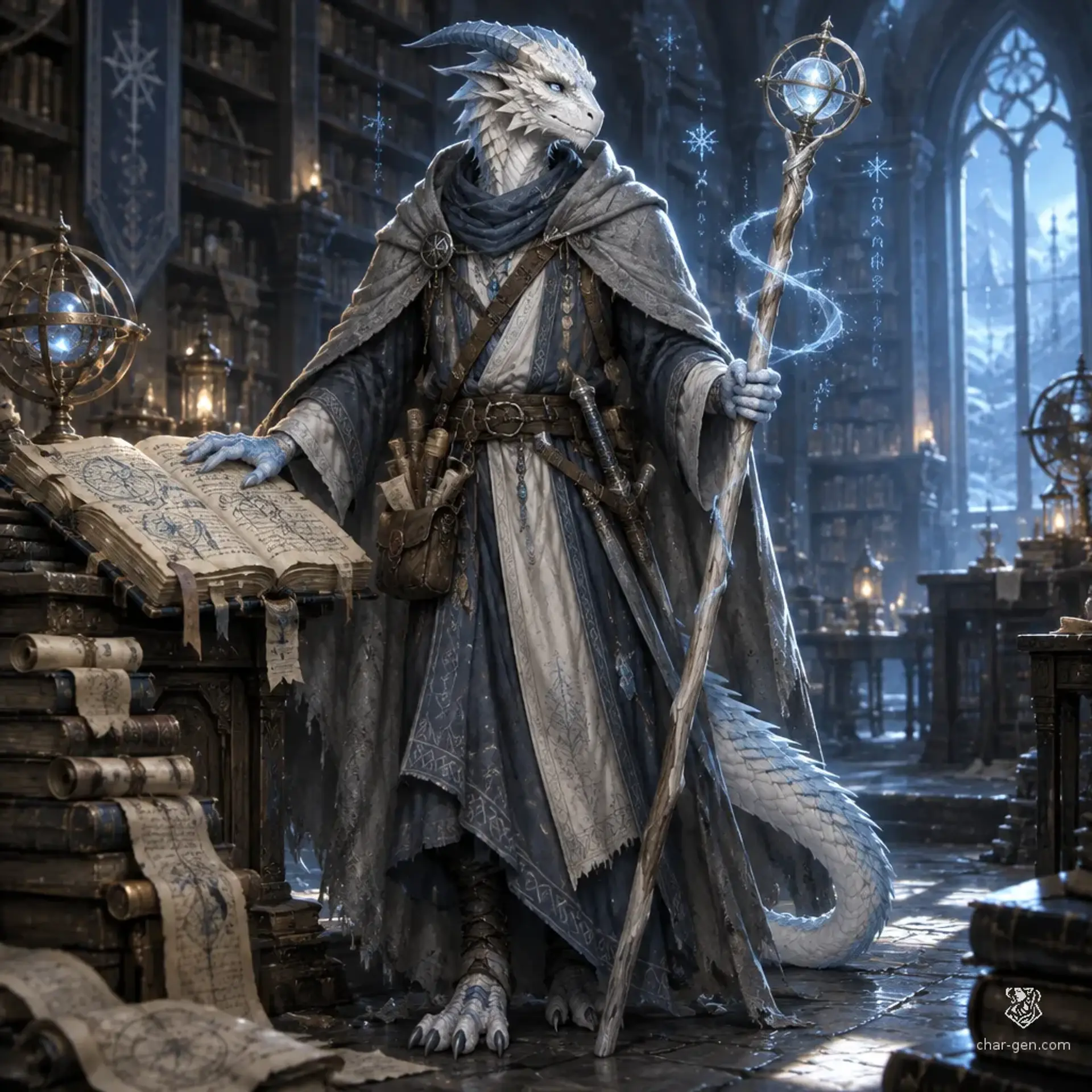 Varkszeg - AI-generated fantasy Character