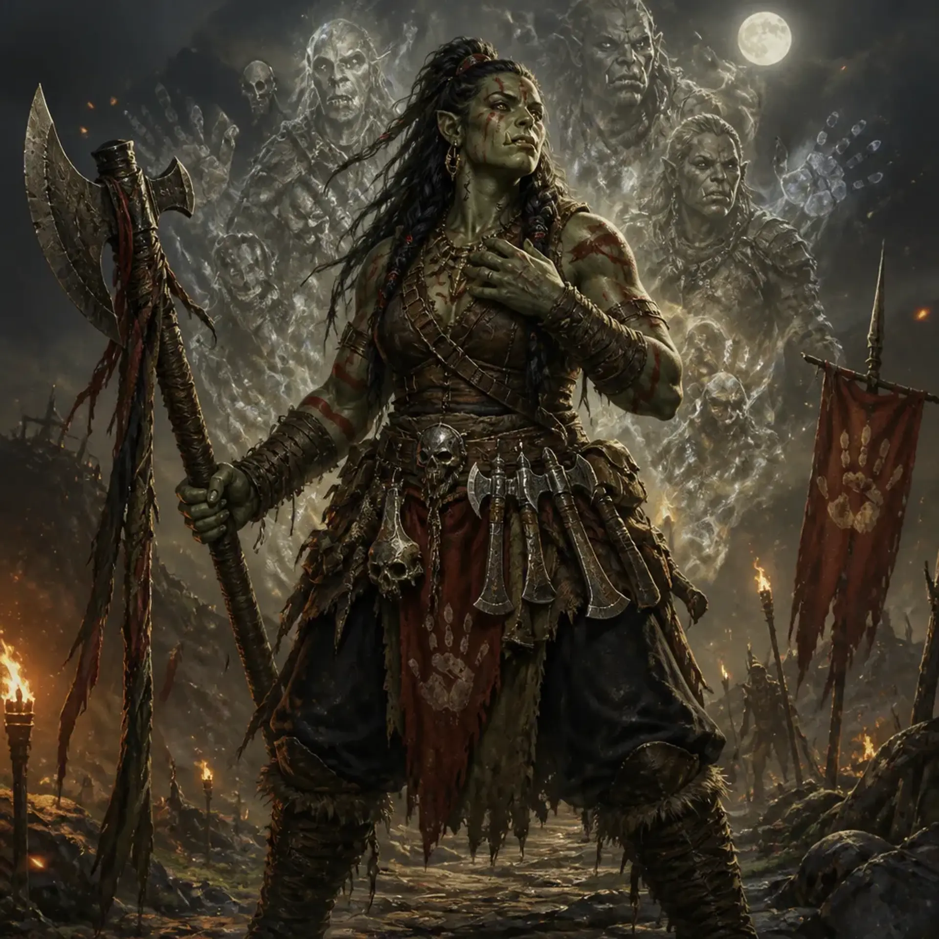 Galasha Golob - AI-generated fantasy Character