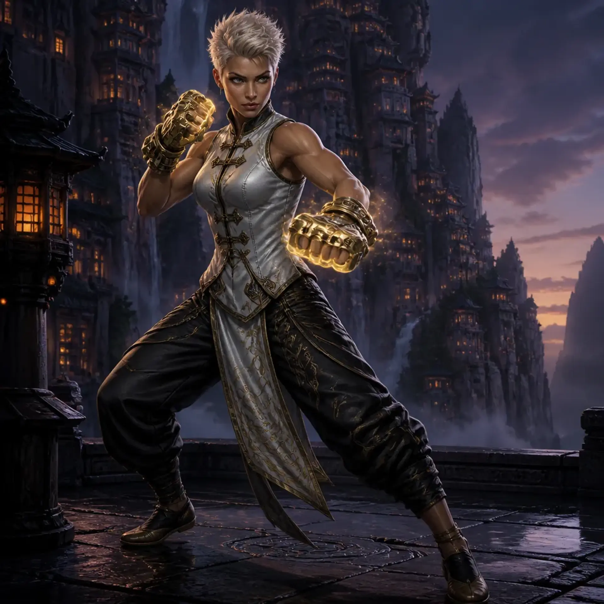 Selina Hellcat Thorne - AI-generated fantasy Character