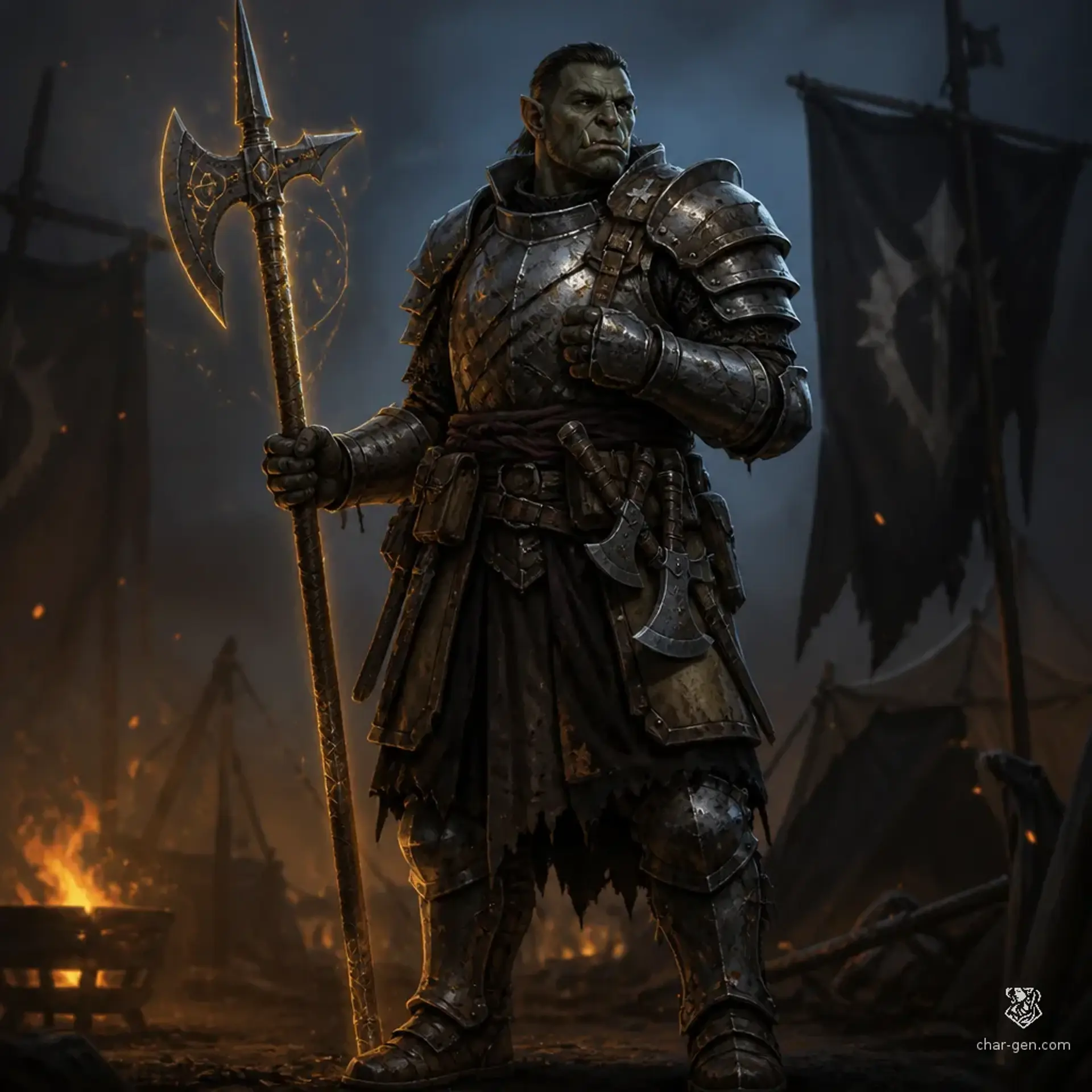 Togur Vask - AI-generated fantasy Character