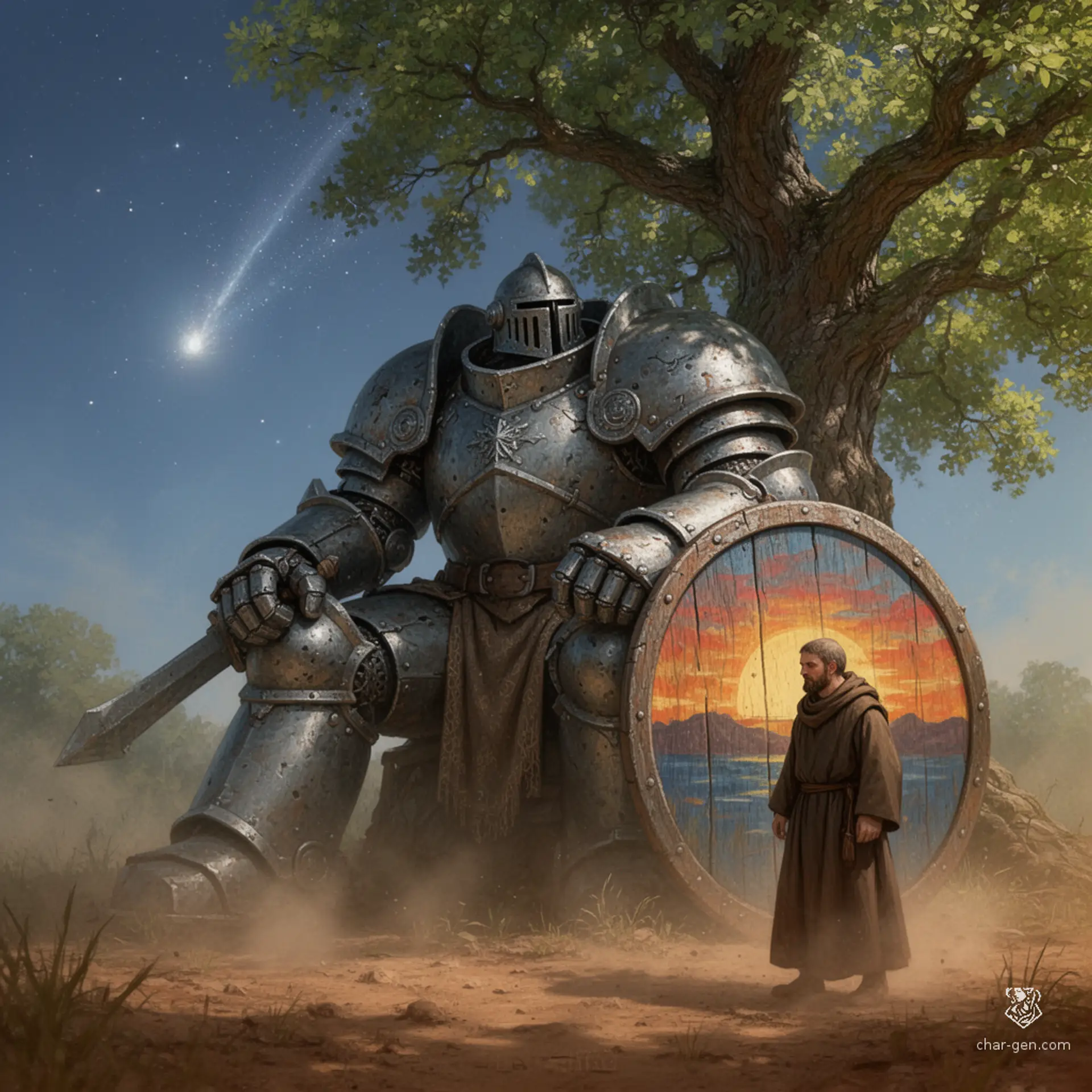 THE TALL ELM SHIELD GOLIATH | Fantasy Art Competition | CharGen