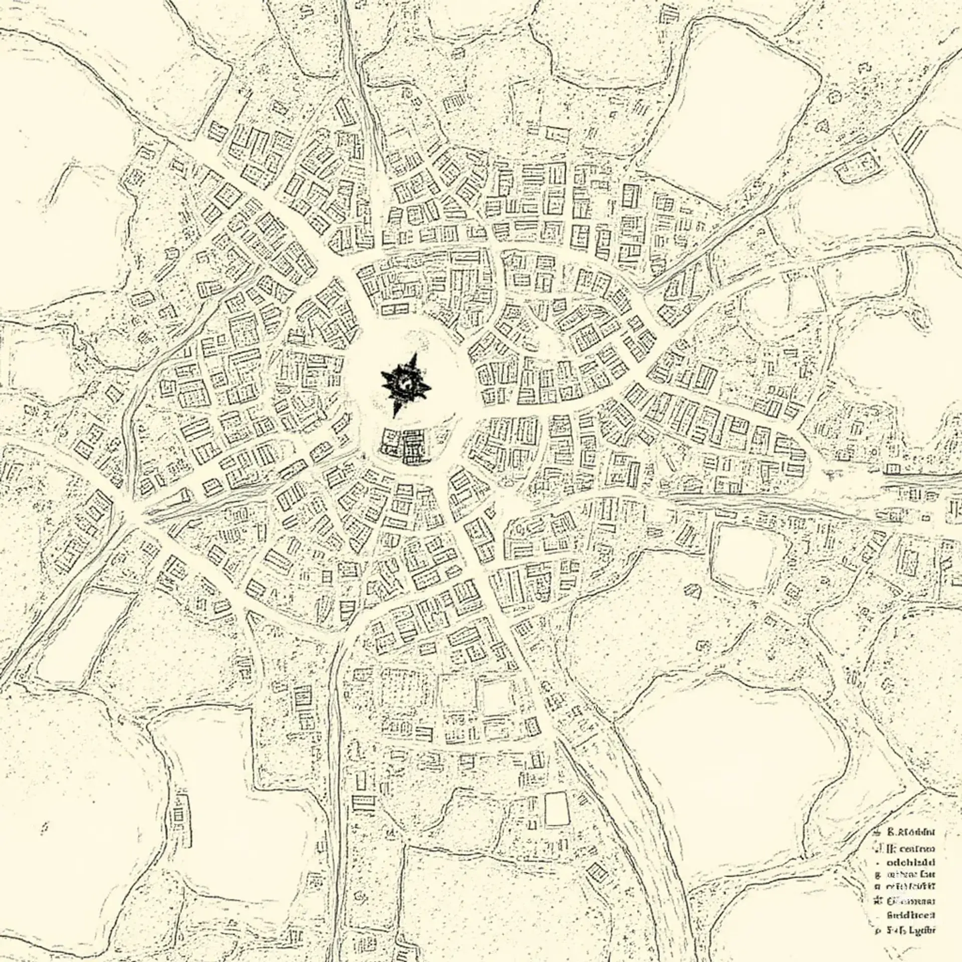 Threskford - AI-generated fantasy Settlement