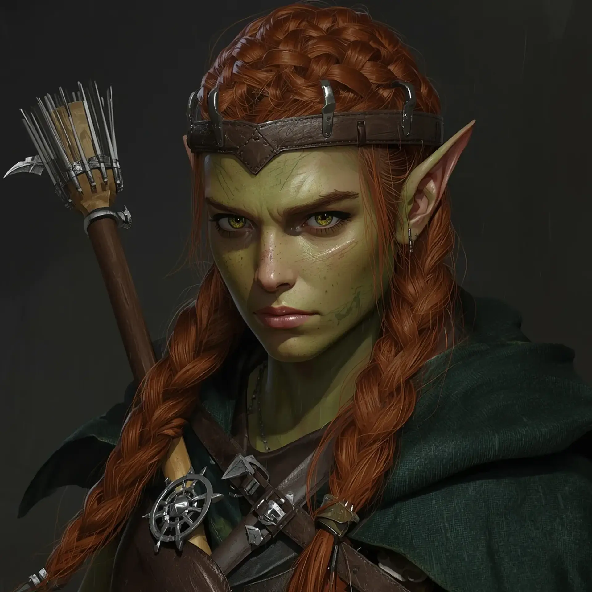 Lysandra Swiftstep - AI-generated fantasy NPC