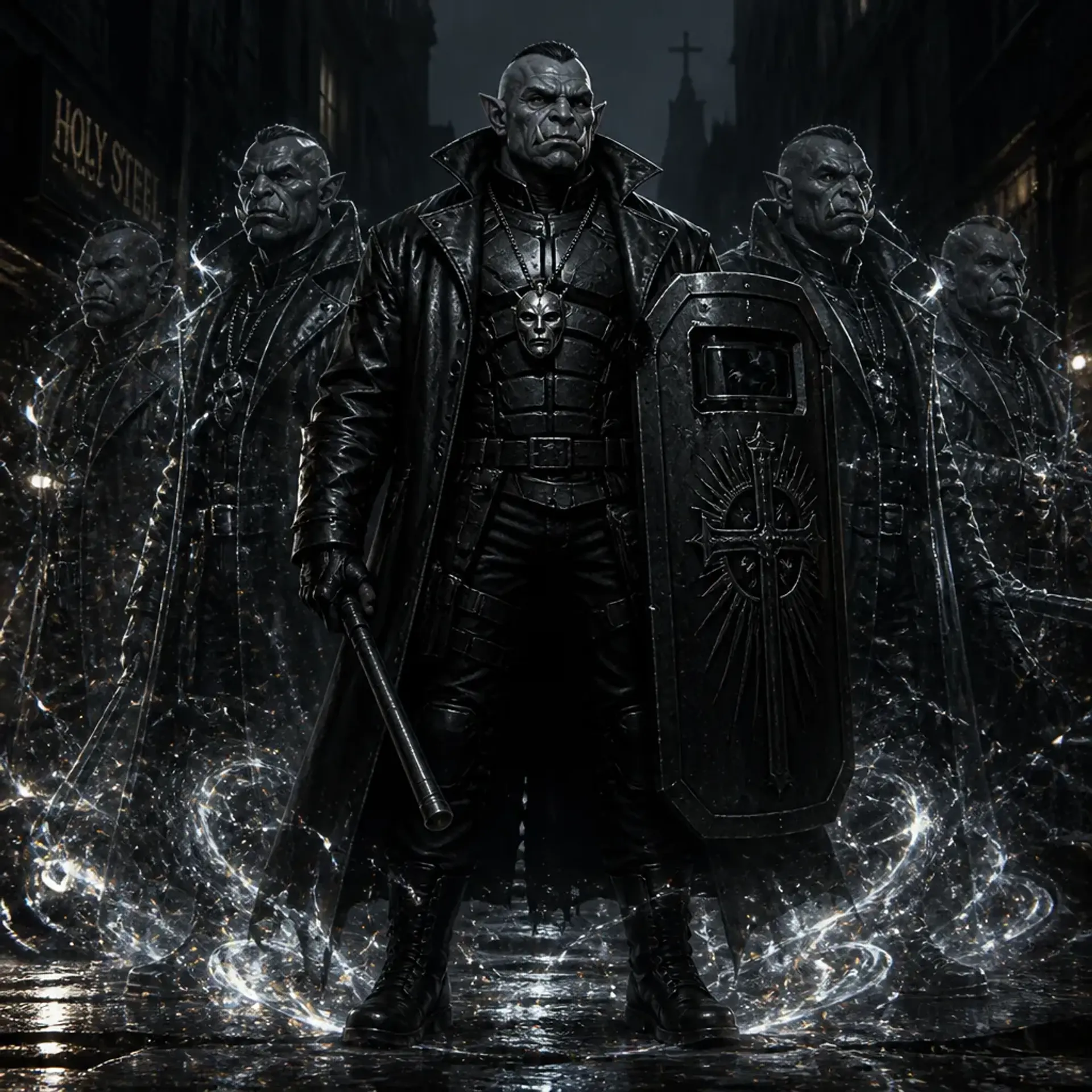 Grax the Saint Vark - AI-generated fantasy Character