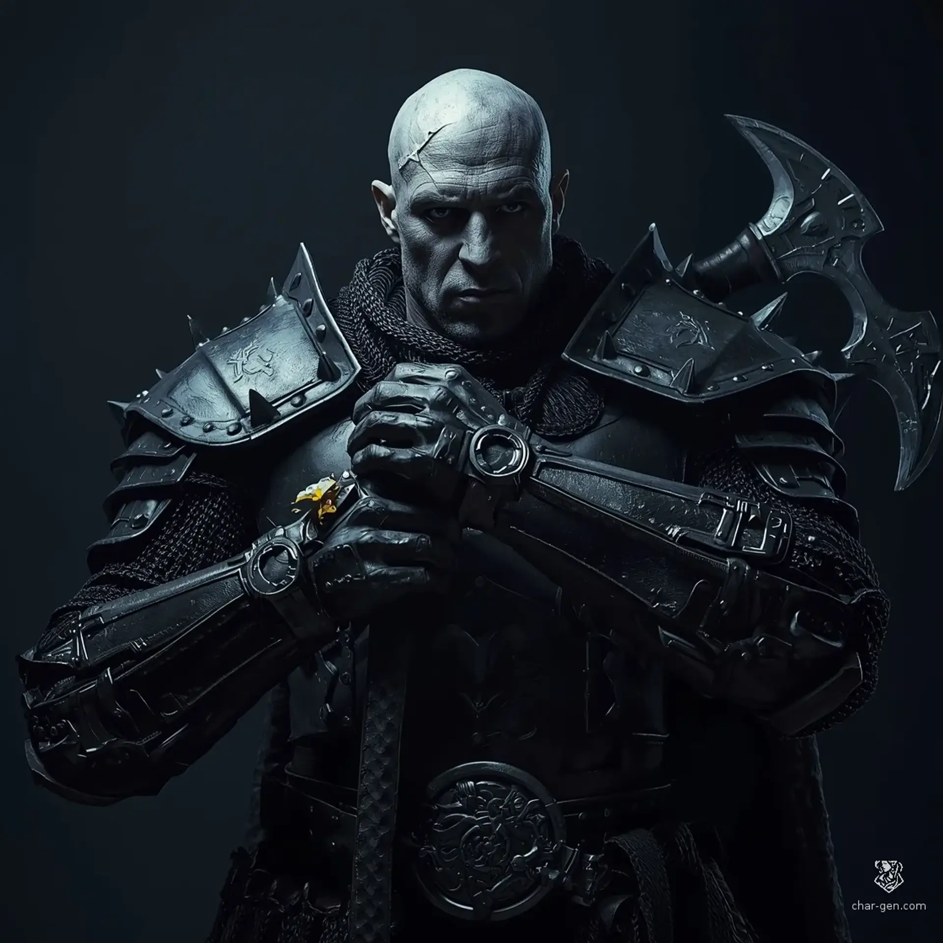 Castus Vorn - AI-generated fantasy NPC