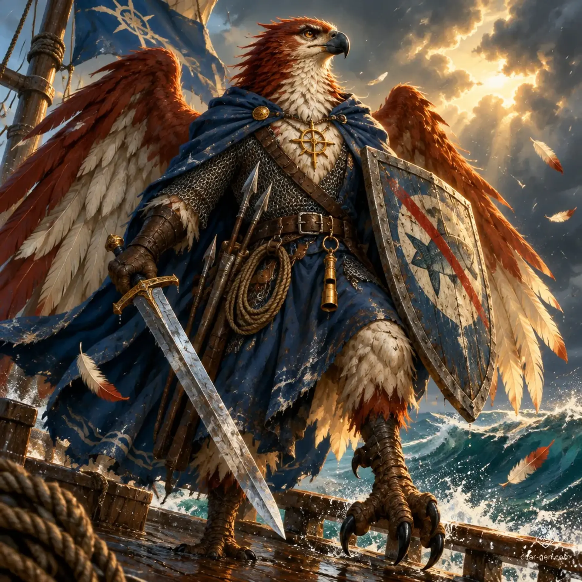 Tekstil - AI-generated fantasy Character