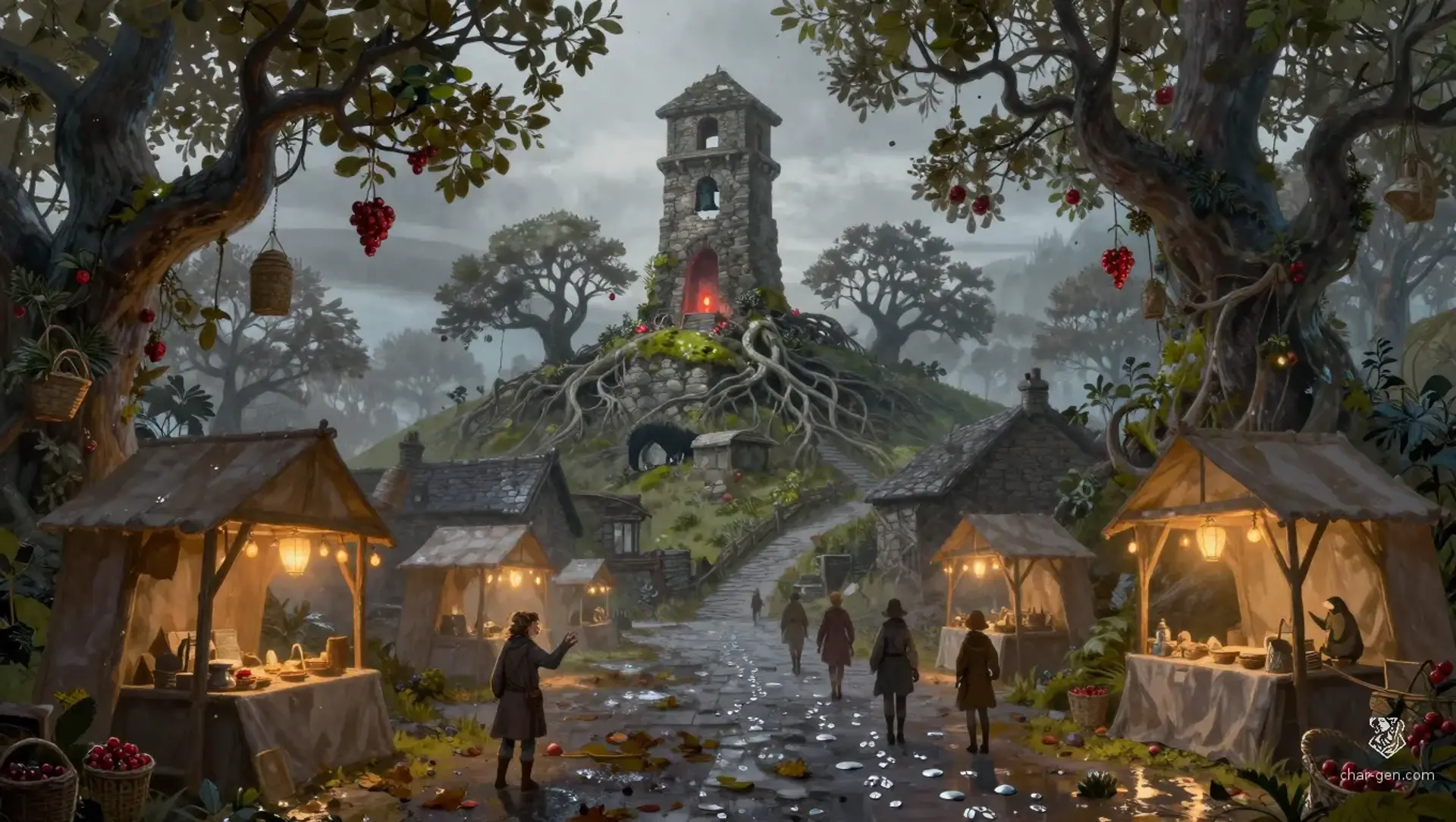 The Lanternberries of Bellroot
