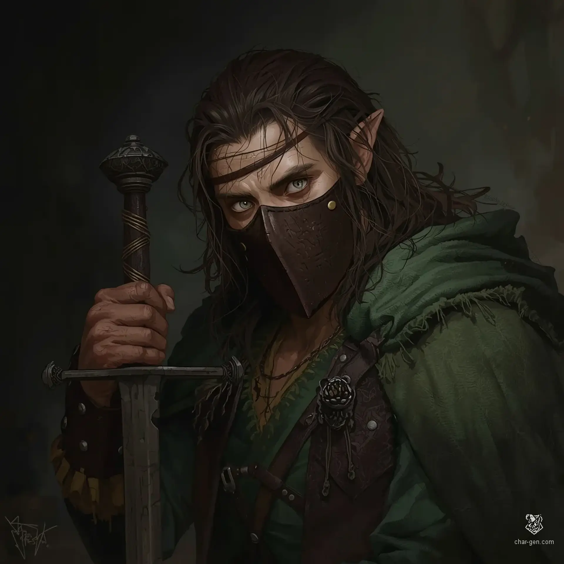 Elowen Thorne-Crest - AI-generated fantasy NPC