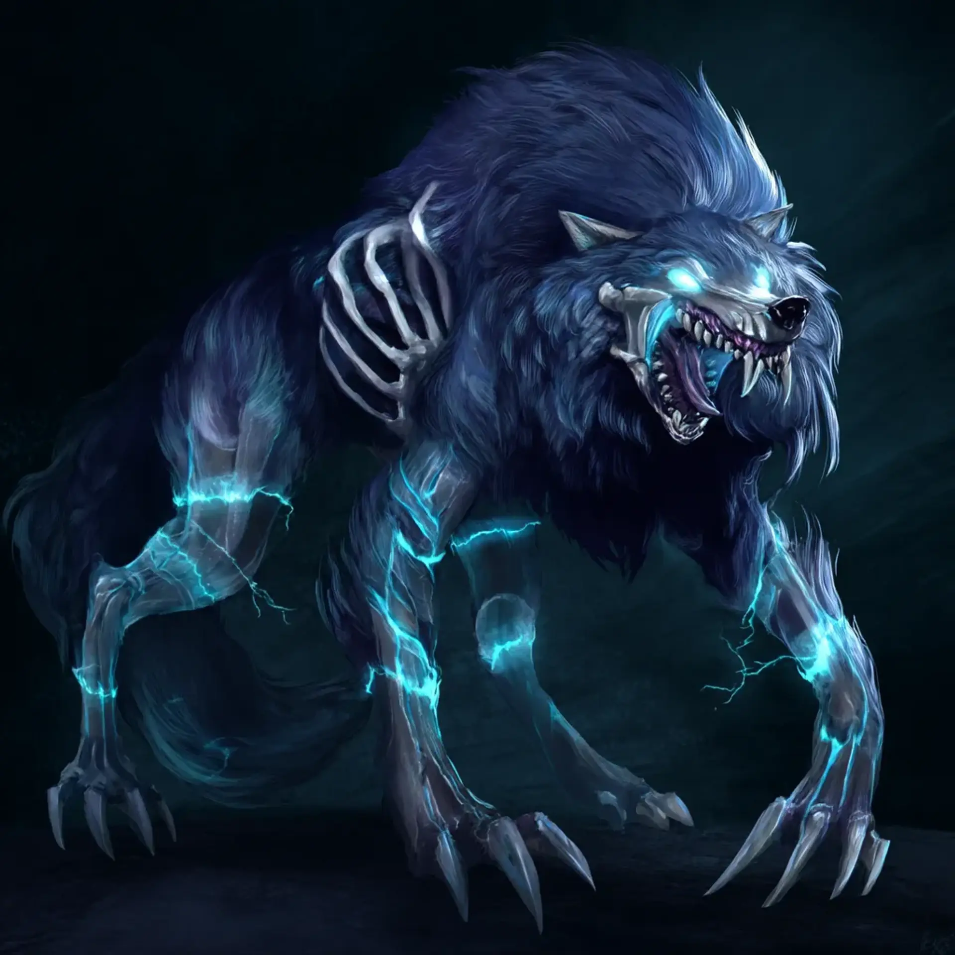 Nightwraith Stalker - AI-generated fantasy Monster