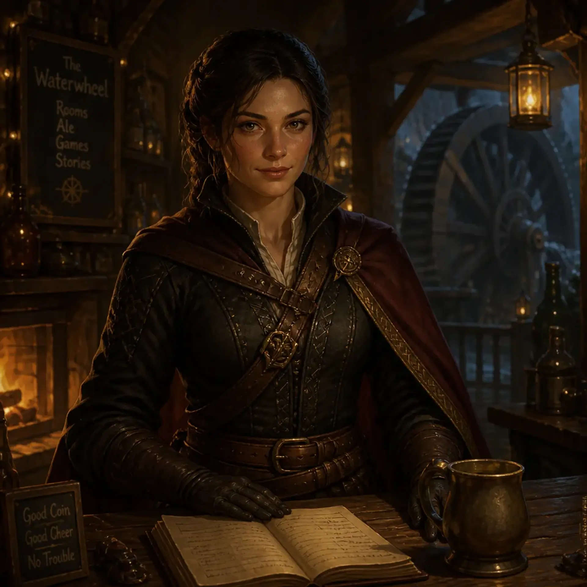 Merris Vale - AI-generated fantasy NPC