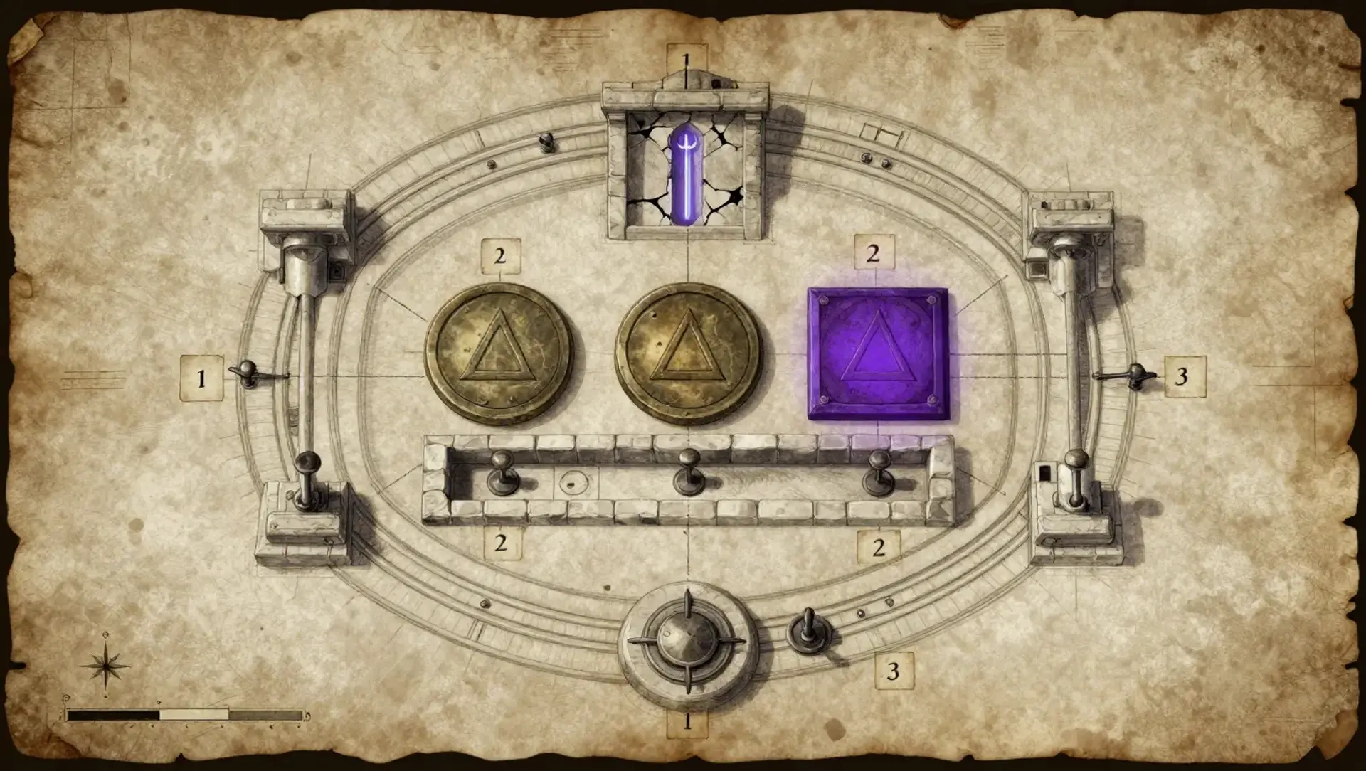 The Listening Door - AI-generated fantasy Puzzle