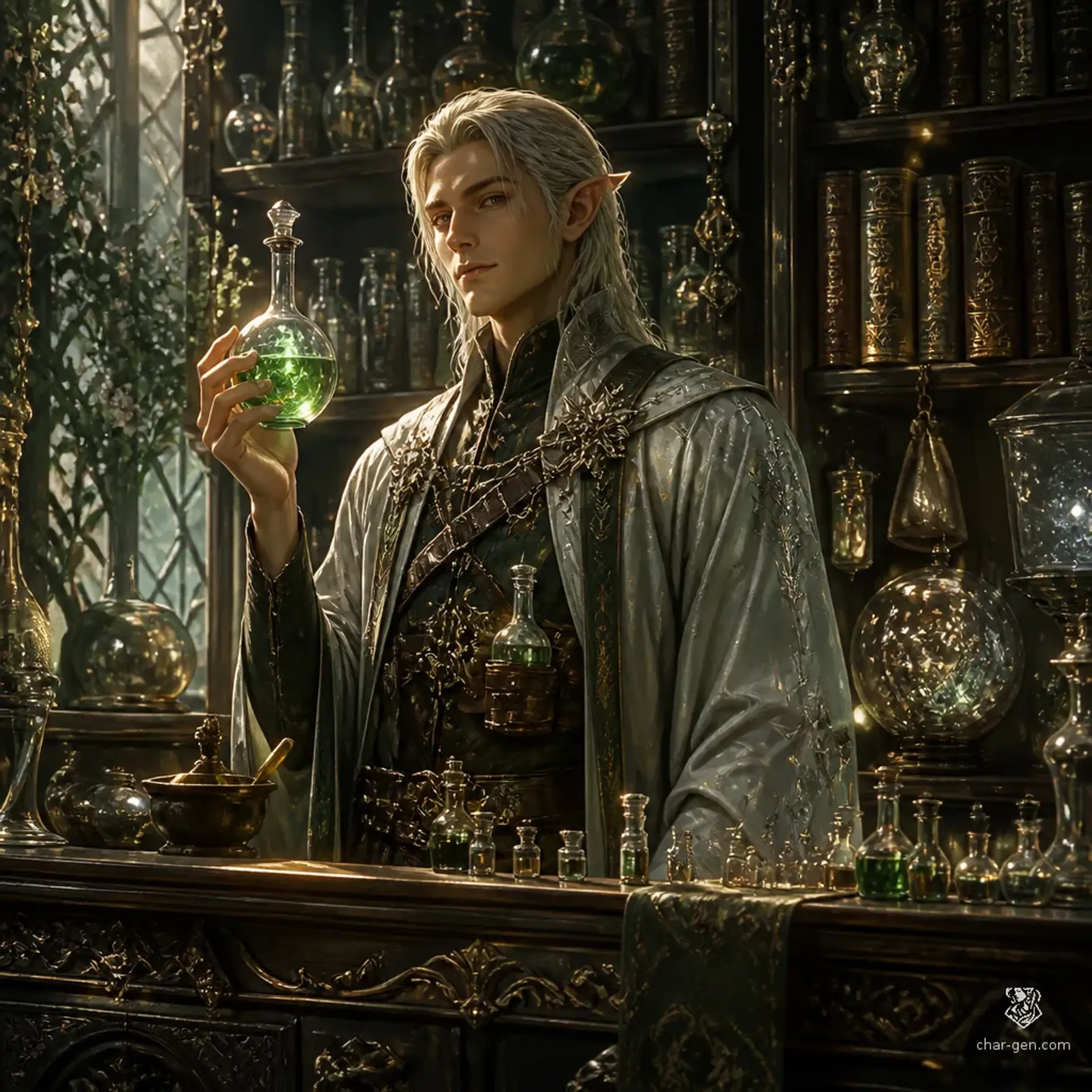 The Silverleaf Vial