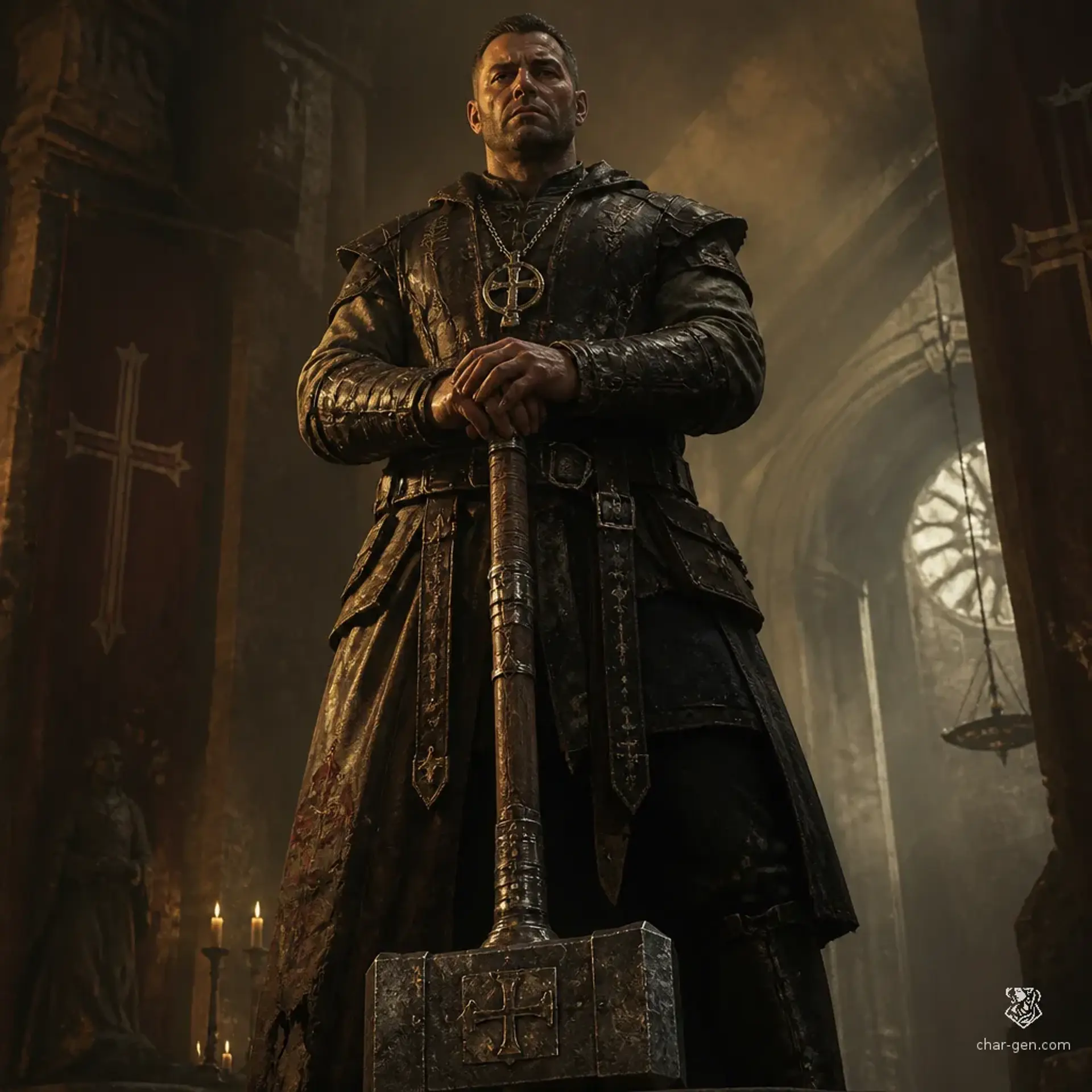 Ragnar - AI-generated fantasy Character