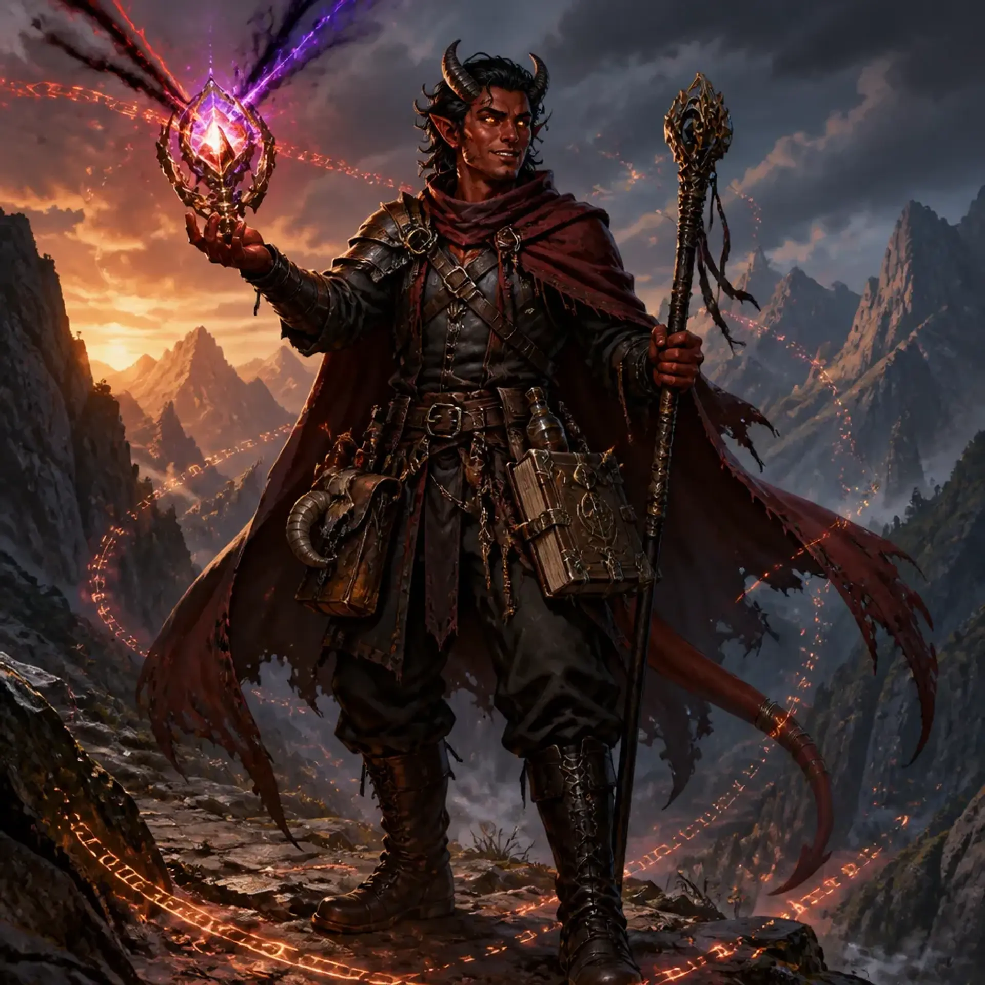 Katik Garet - AI-generated fantasy Character