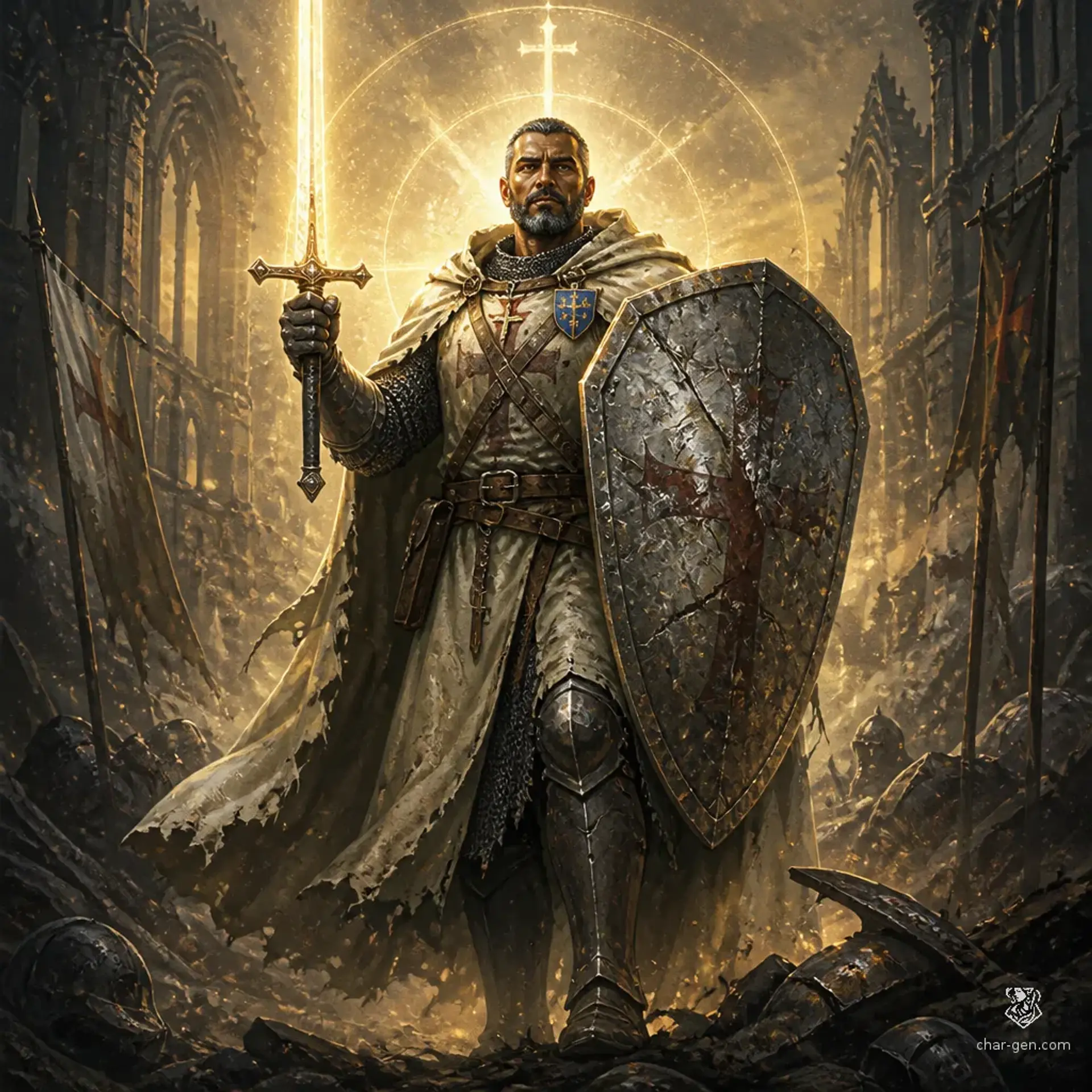 Barek - AI-generated fantasy Character