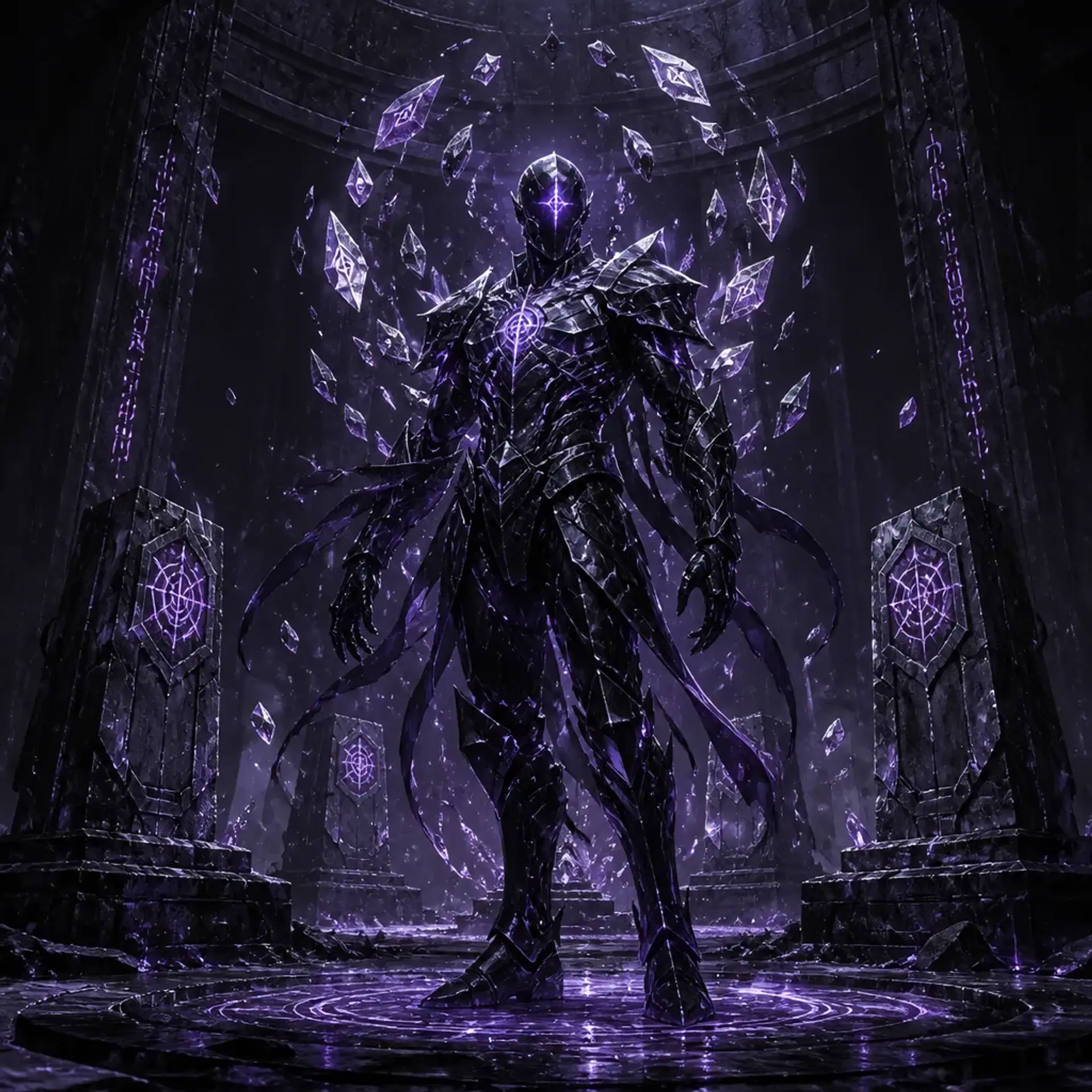 Shadowbound Guardian - AI-generated fantasy Monster