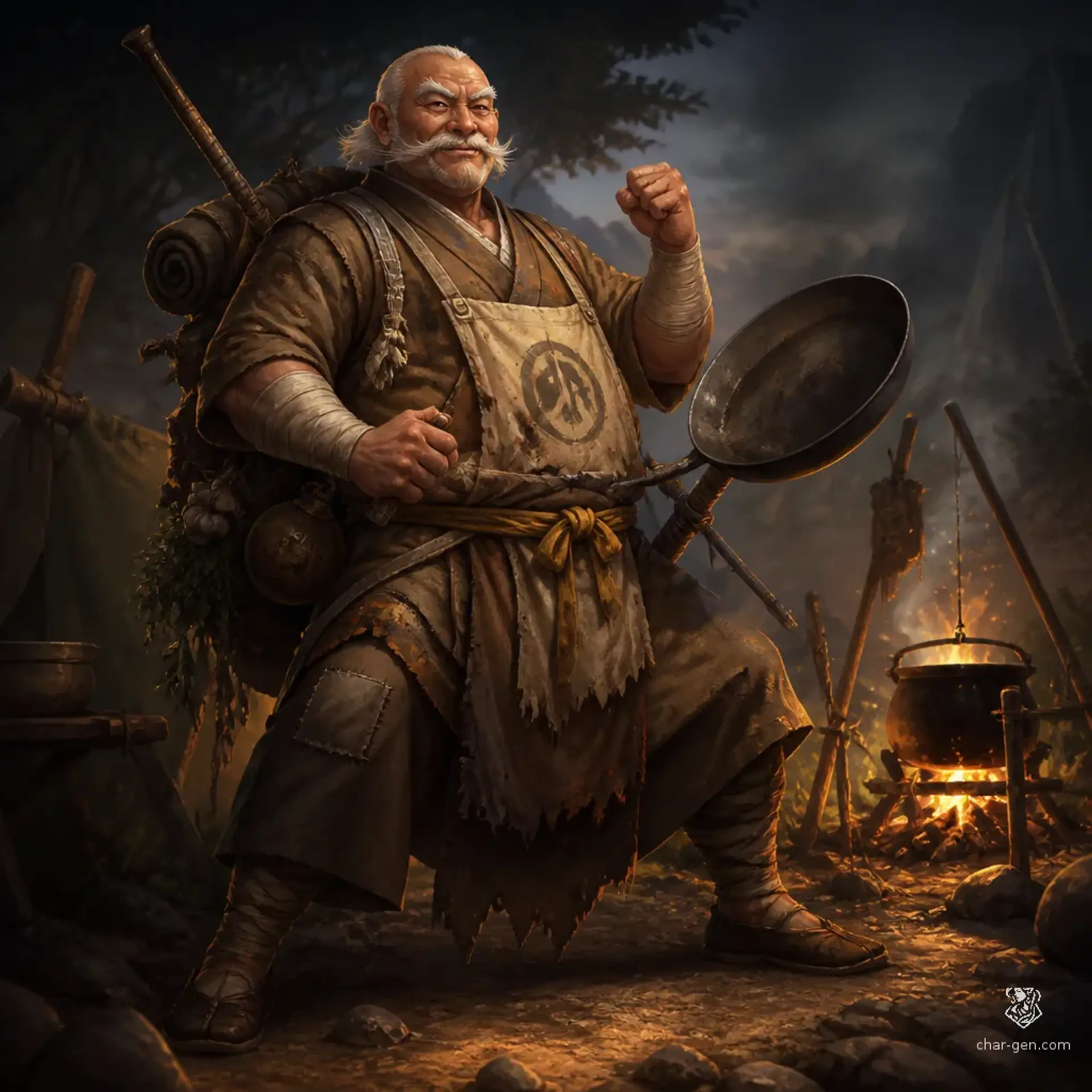 Petros Vaskren - AI-generated fantasy Character