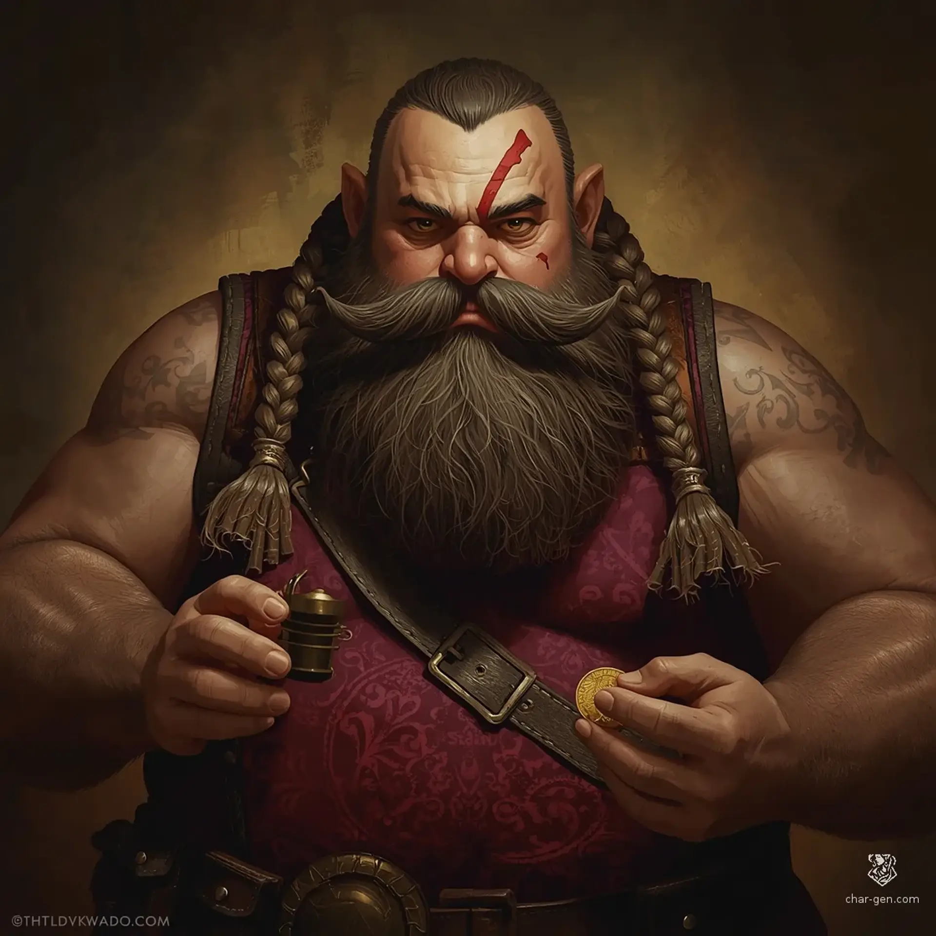 Varik Ironfoot - AI-generated fantasy NPC