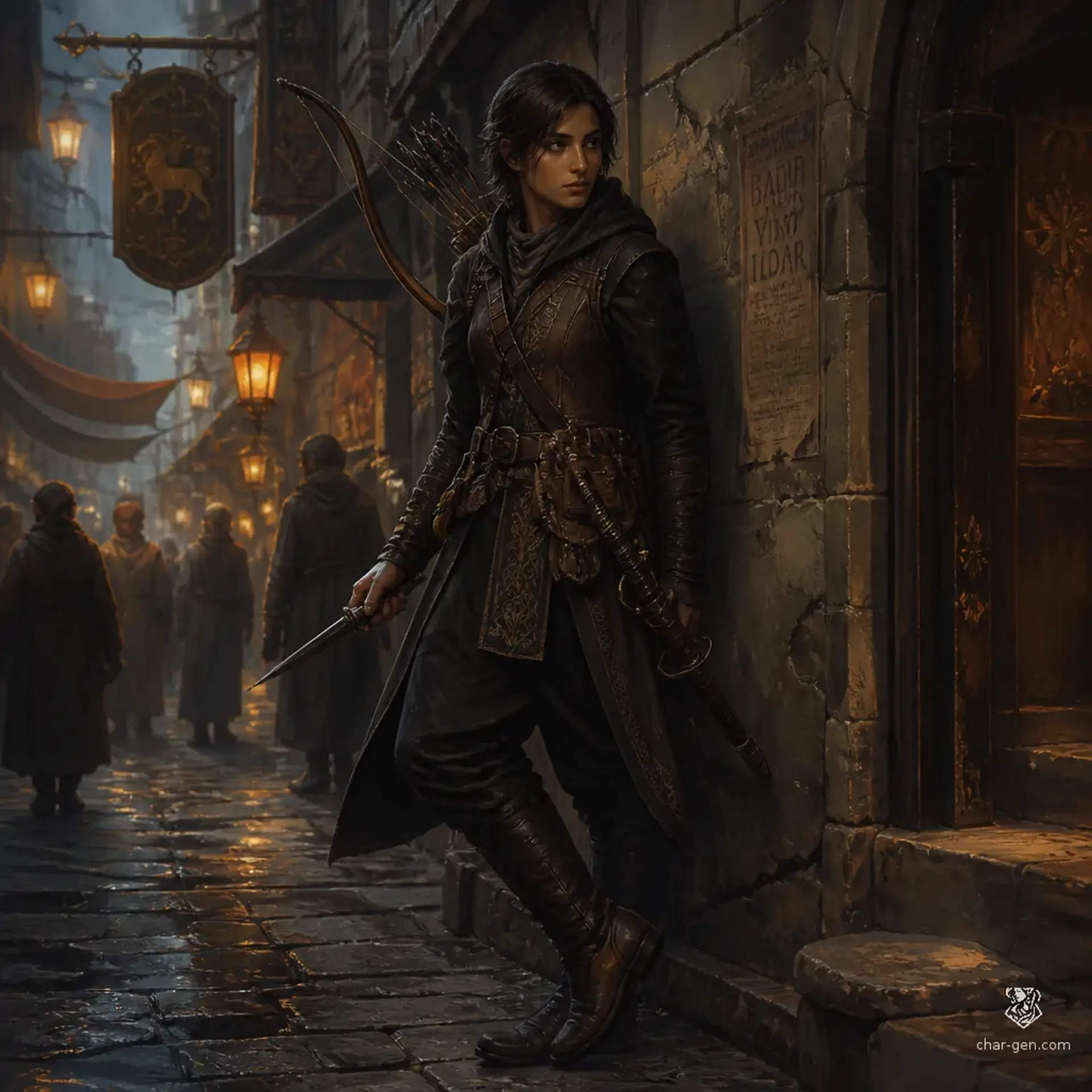 Nomi Kveshi - AI-generated fantasy Character