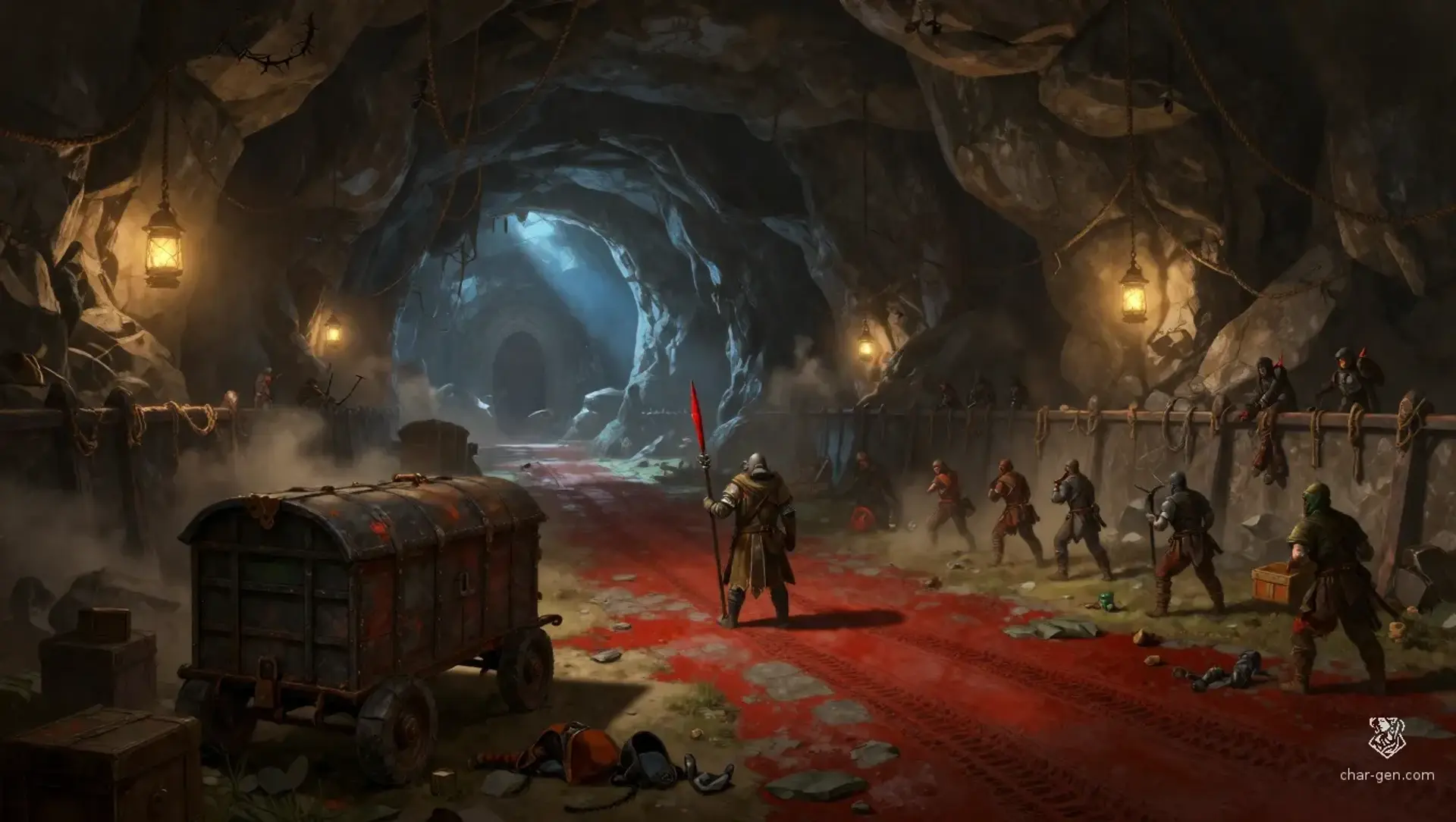 The Red Spear in Bramblemaw