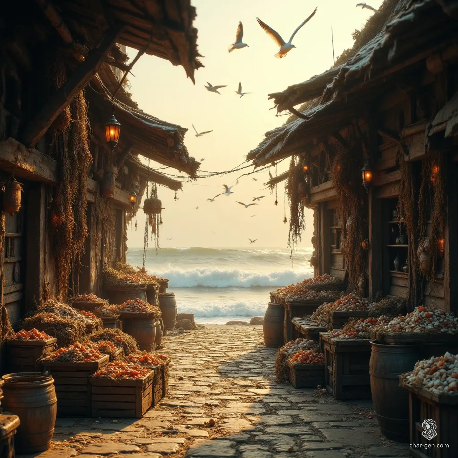 Saltwind Sundries - AI-generated fantasy Shop