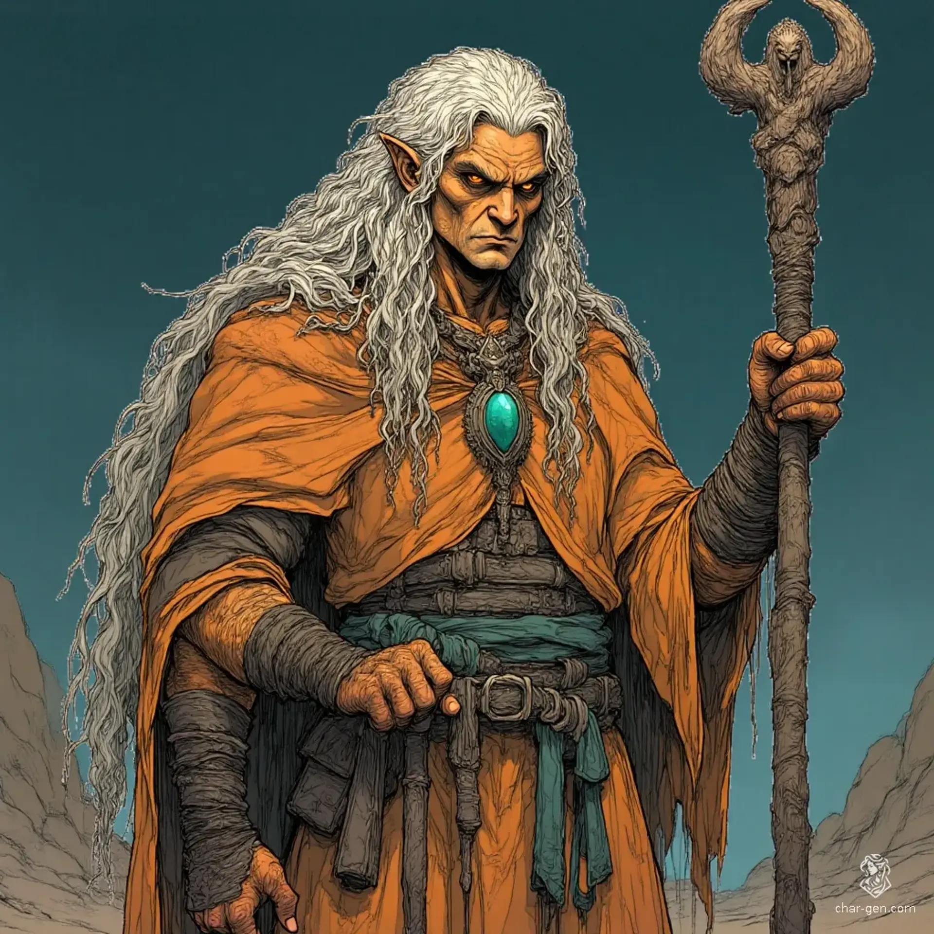 Orxa Mabari - AI-generated fantasy NPC