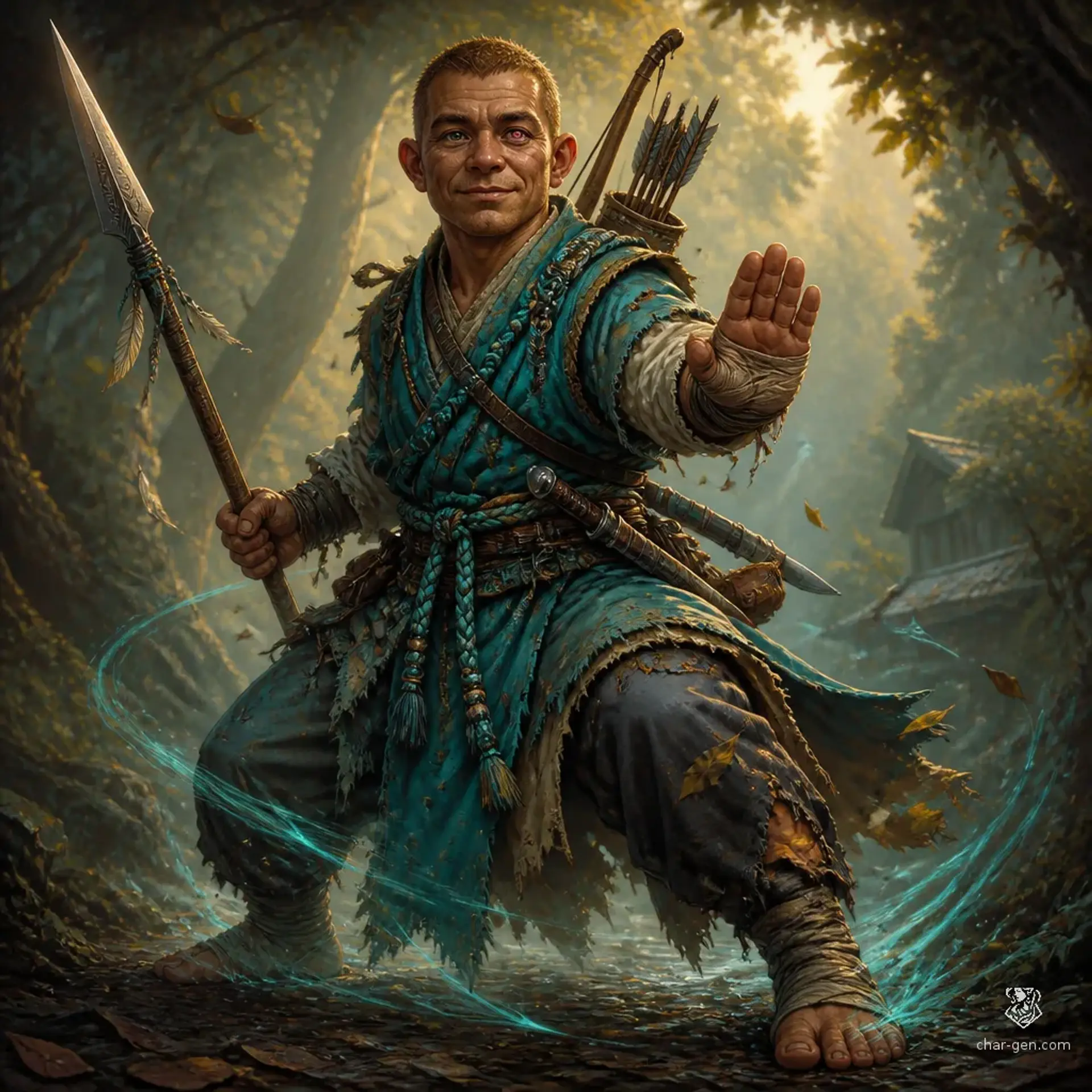 Dreghyr - AI-generated fantasy Character