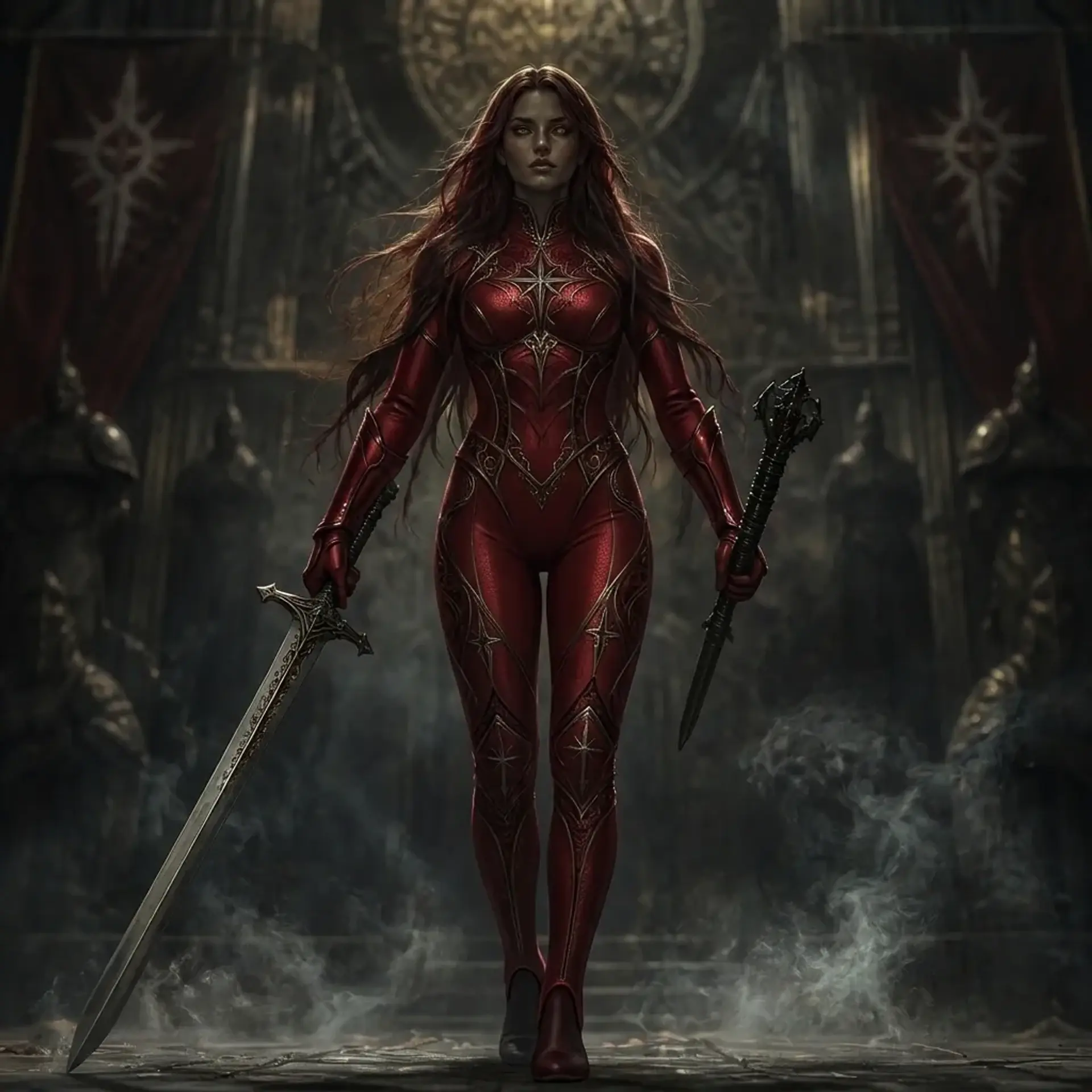 Sophia Renvara - AI-generated fantasy Character