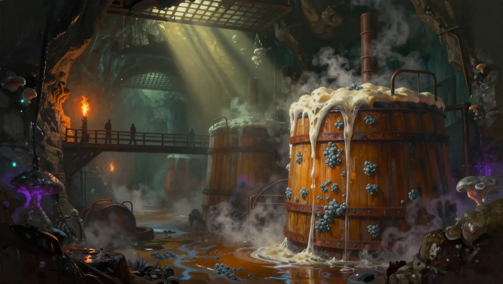 The Sour Batch Conspiracy - AI-generated fantasy Quest