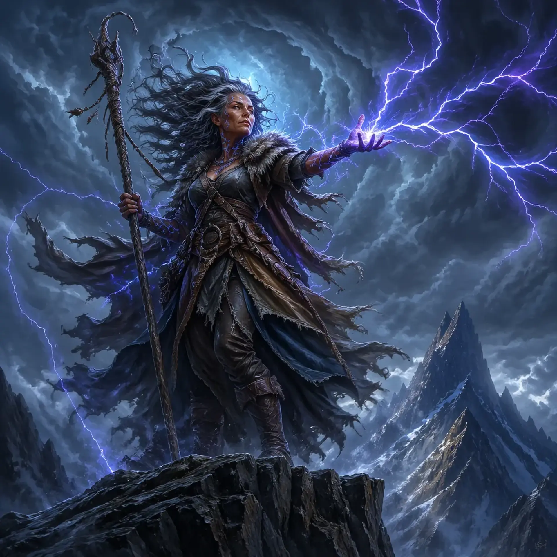 Viktoria Merrick - AI-generated fantasy Character