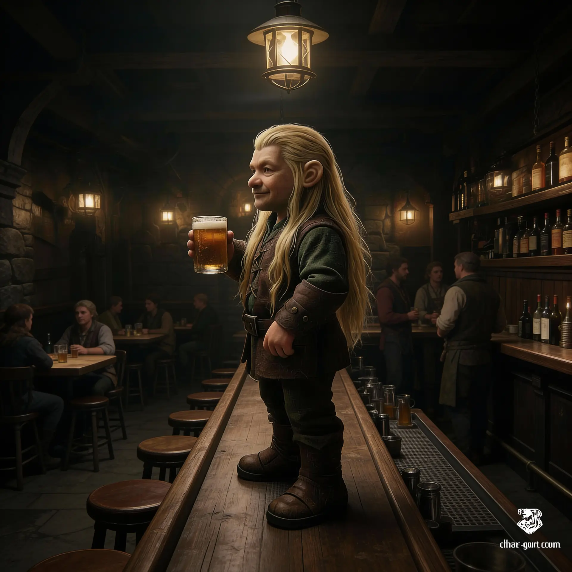 Krand: Hops Brinegood - AI-generated fantasy NPC