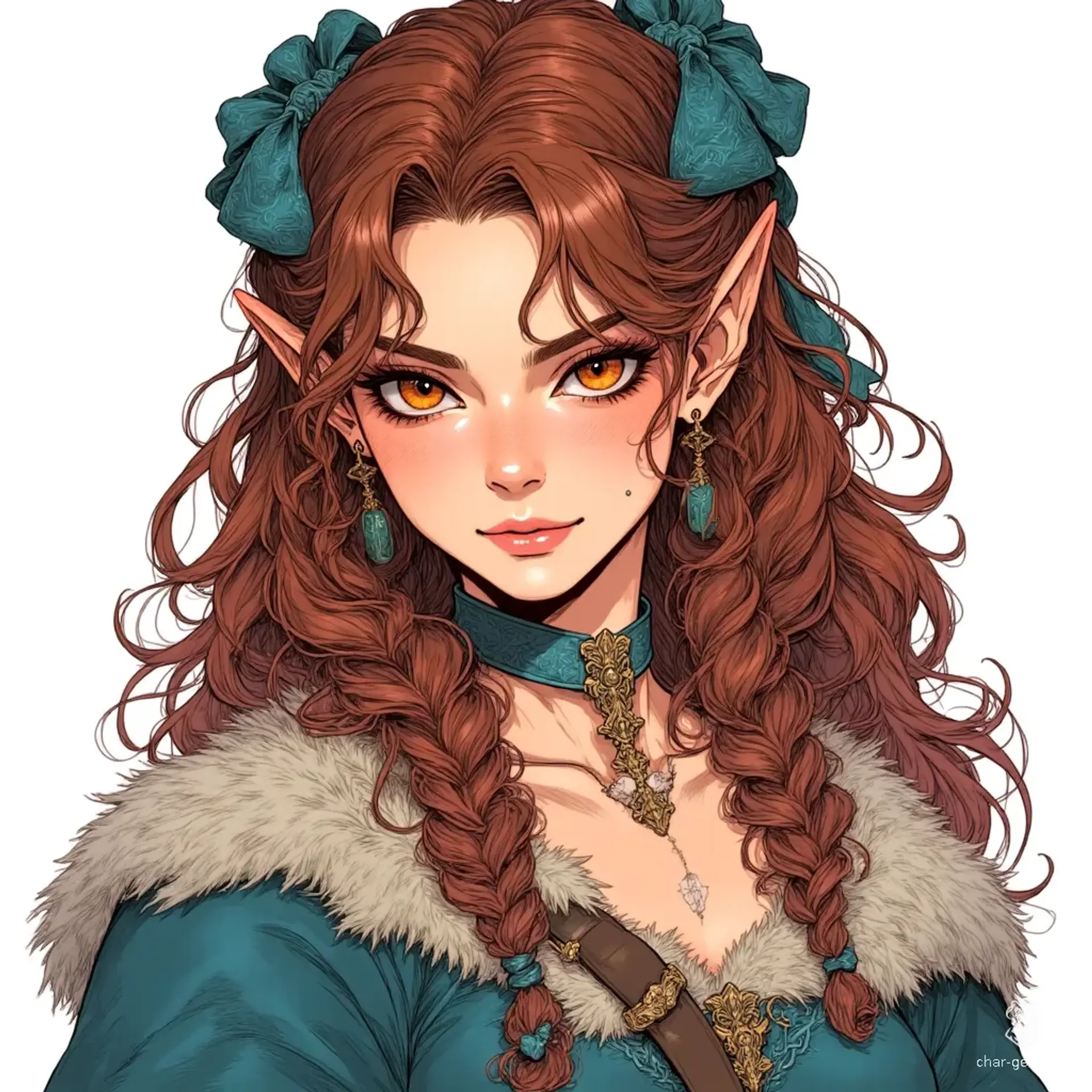 Gloria Valendryn - AI-generated fantasy NPC