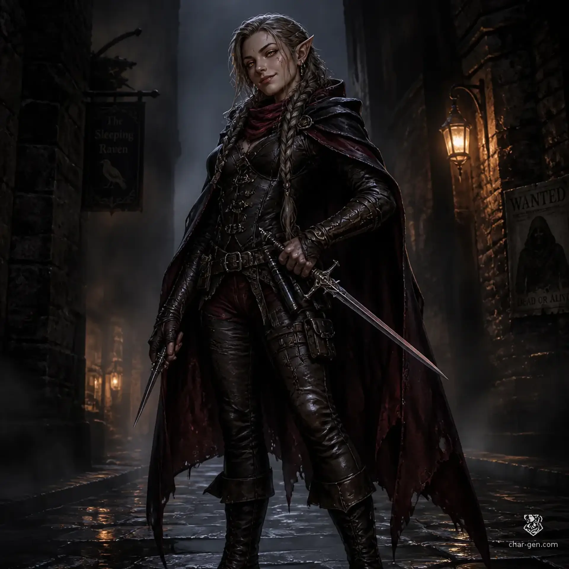 Serafina Sylhorn - AI-generated fantasy Character