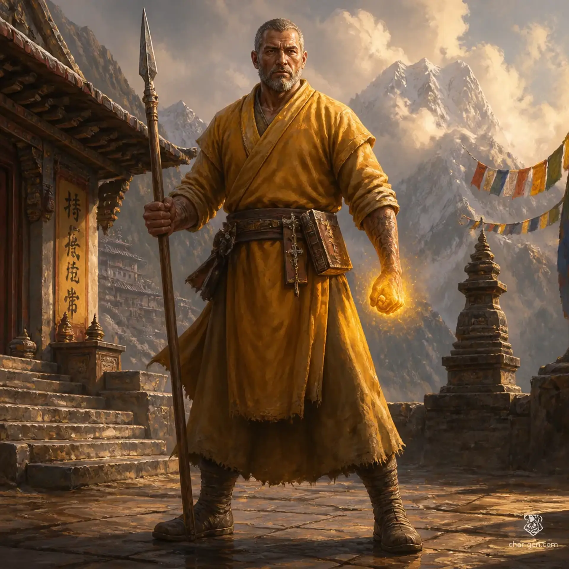 Babuji - AI-generated fantasy Character