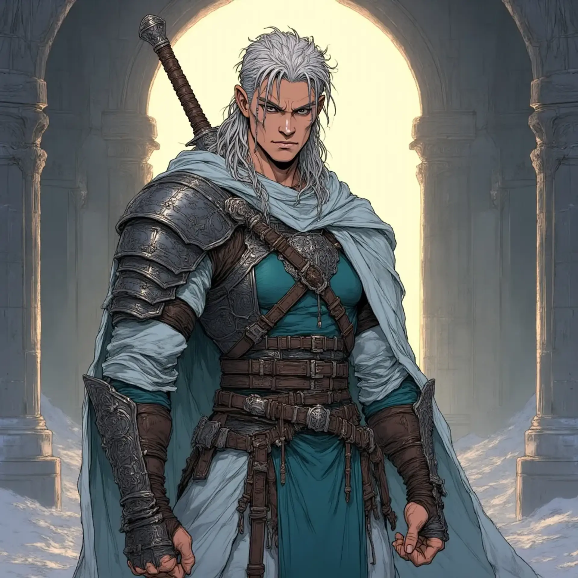 Datomir Velaer - AI-generated fantasy NPC