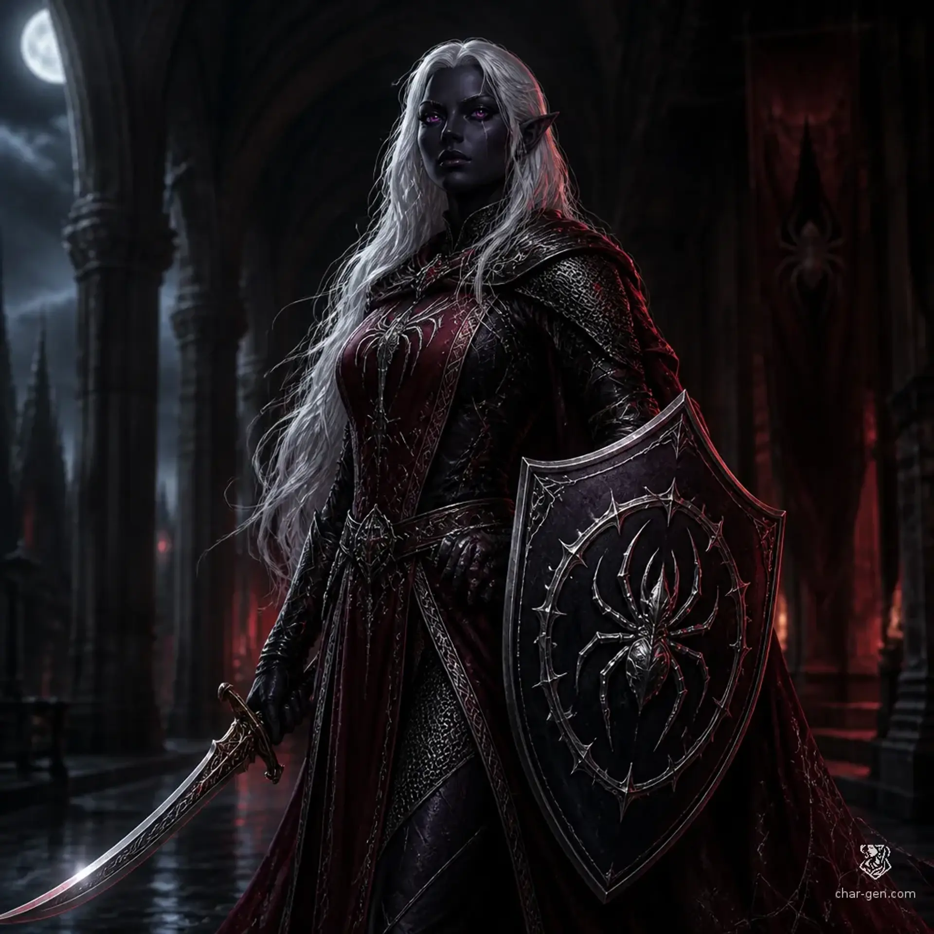 Aurelia Malice - AI-generated fantasy Character