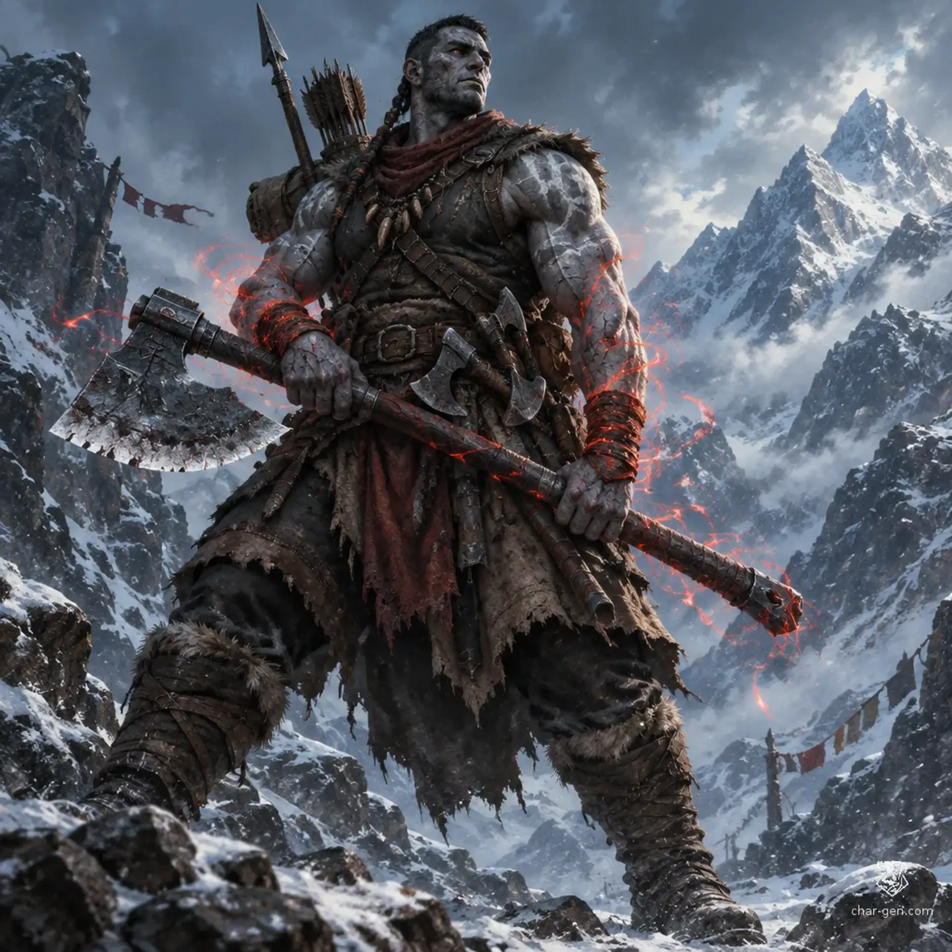 Udo - AI-generated fantasy Character