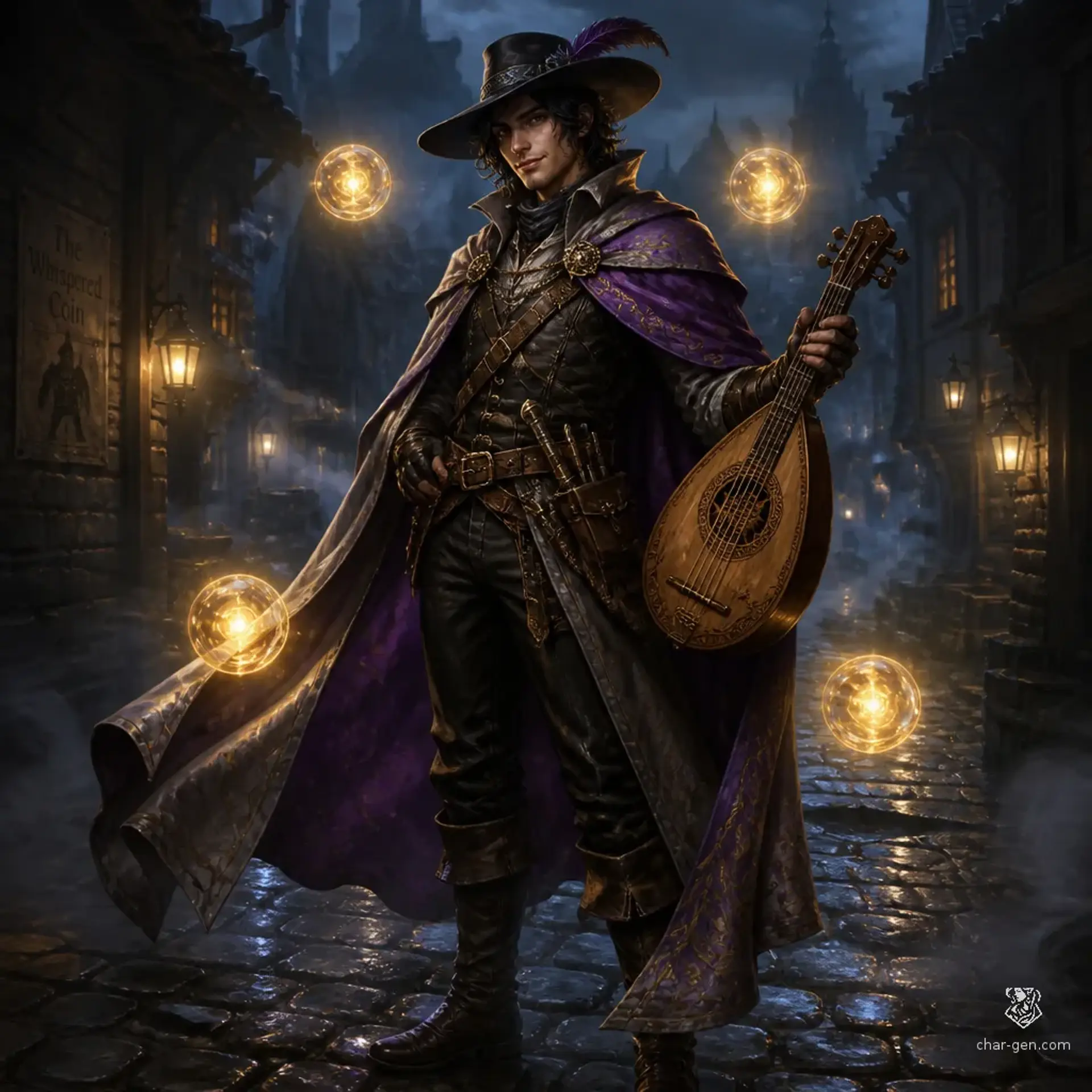 Zig Zigzy - AI-generated fantasy Character