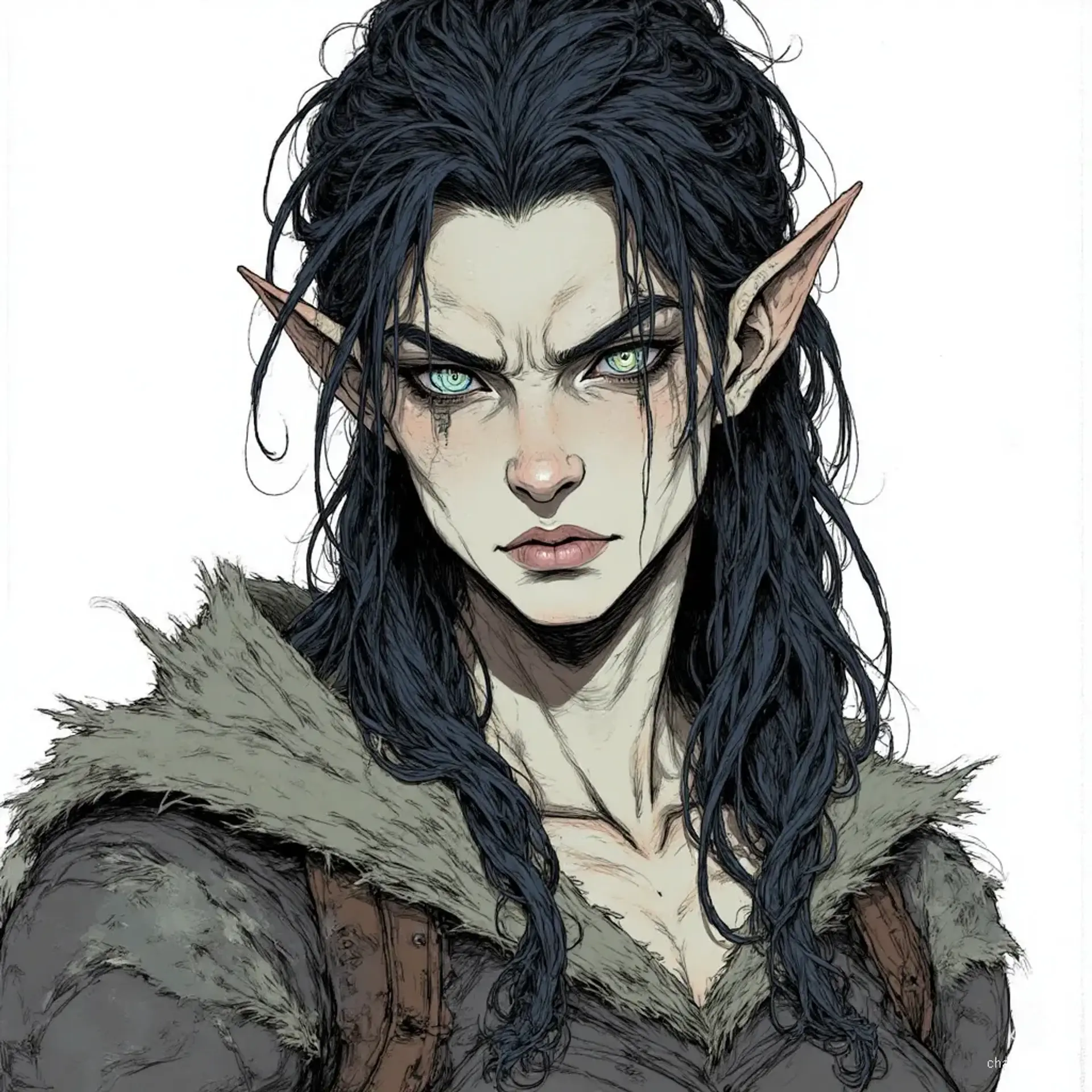 Tre'vor Oggaril - AI-generated fantasy NPC
