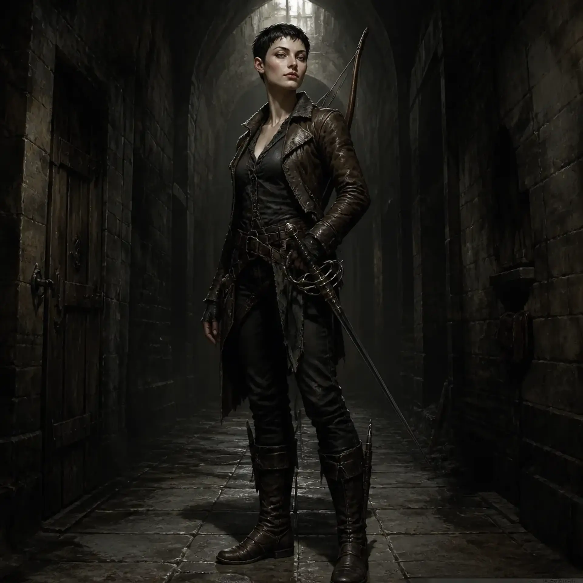 Eris - AI-generated fantasy Character