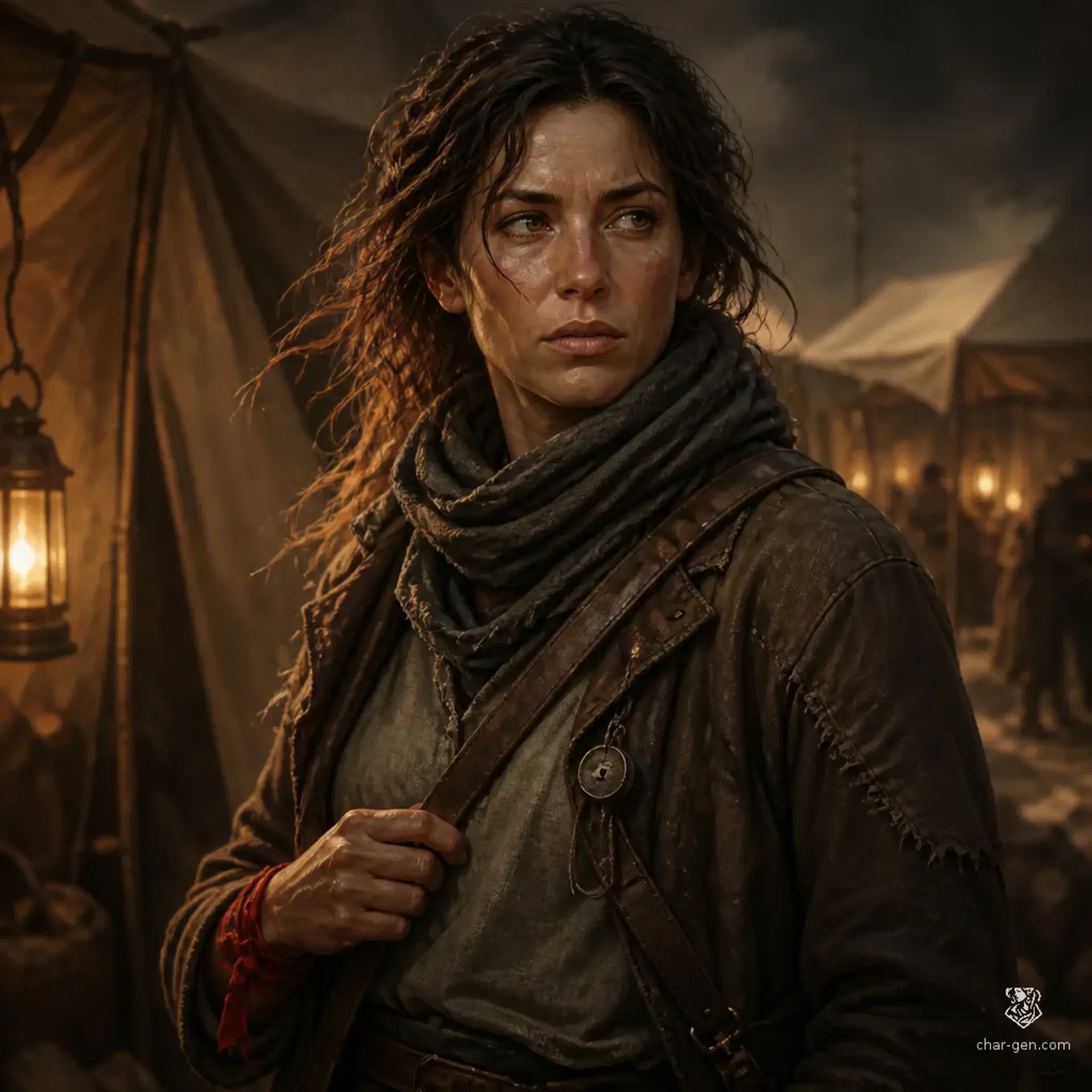 Mira Hal - AI-generated fantasy NPC
