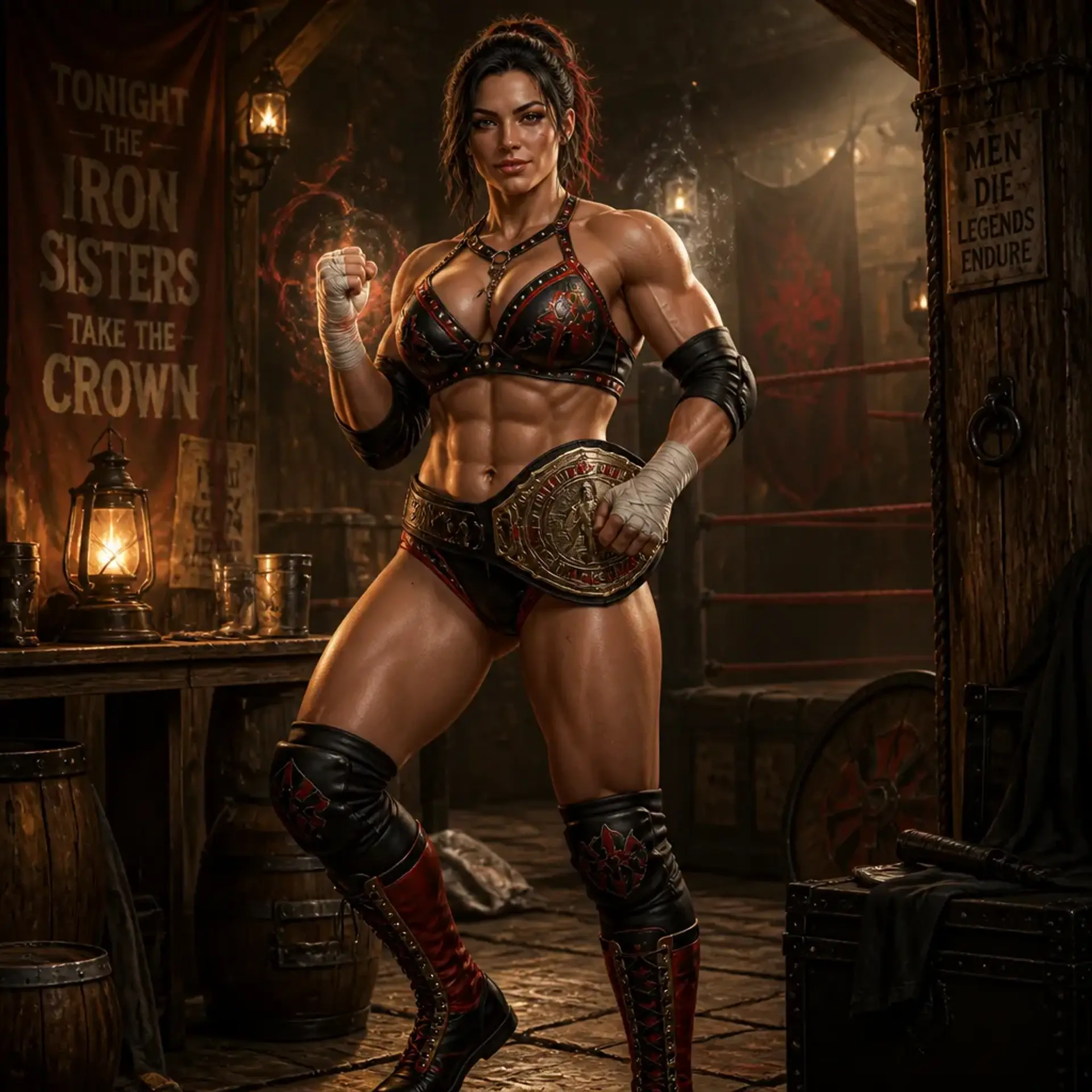 Mara Hock - AI-generated fantasy Character