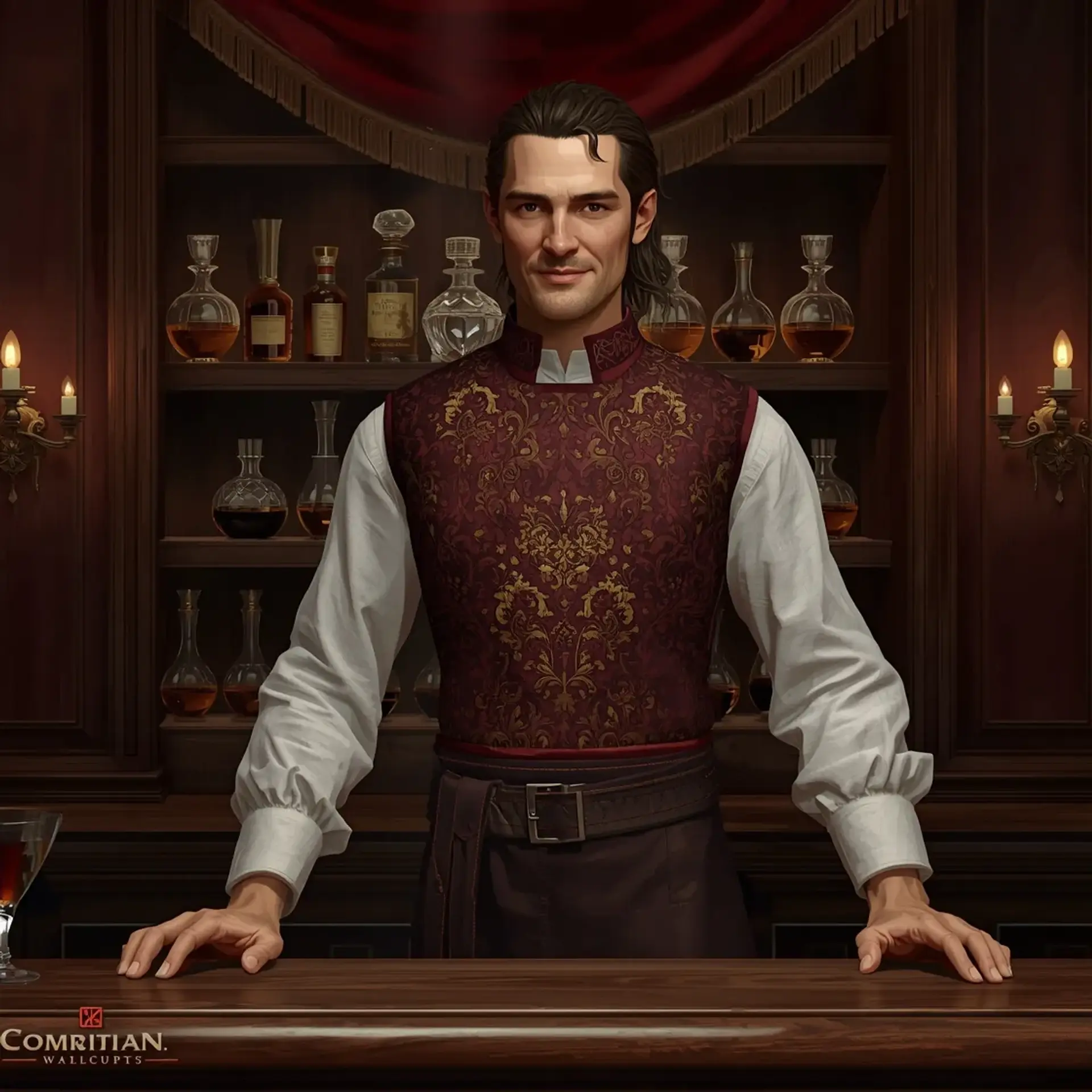 The Velvet Vat - AI-generated fantasy Tavern