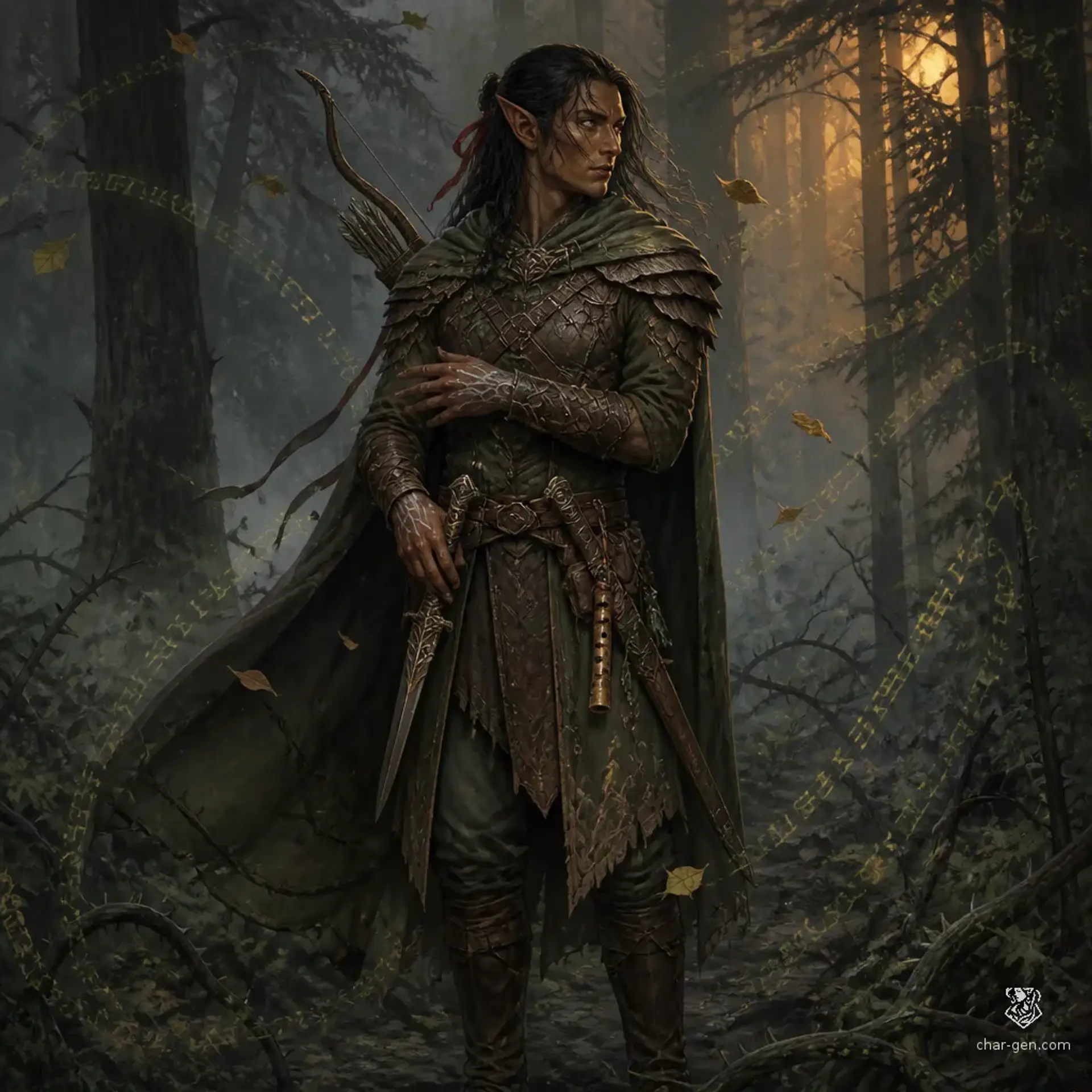 Sheshin - AI-generated fantasy Character