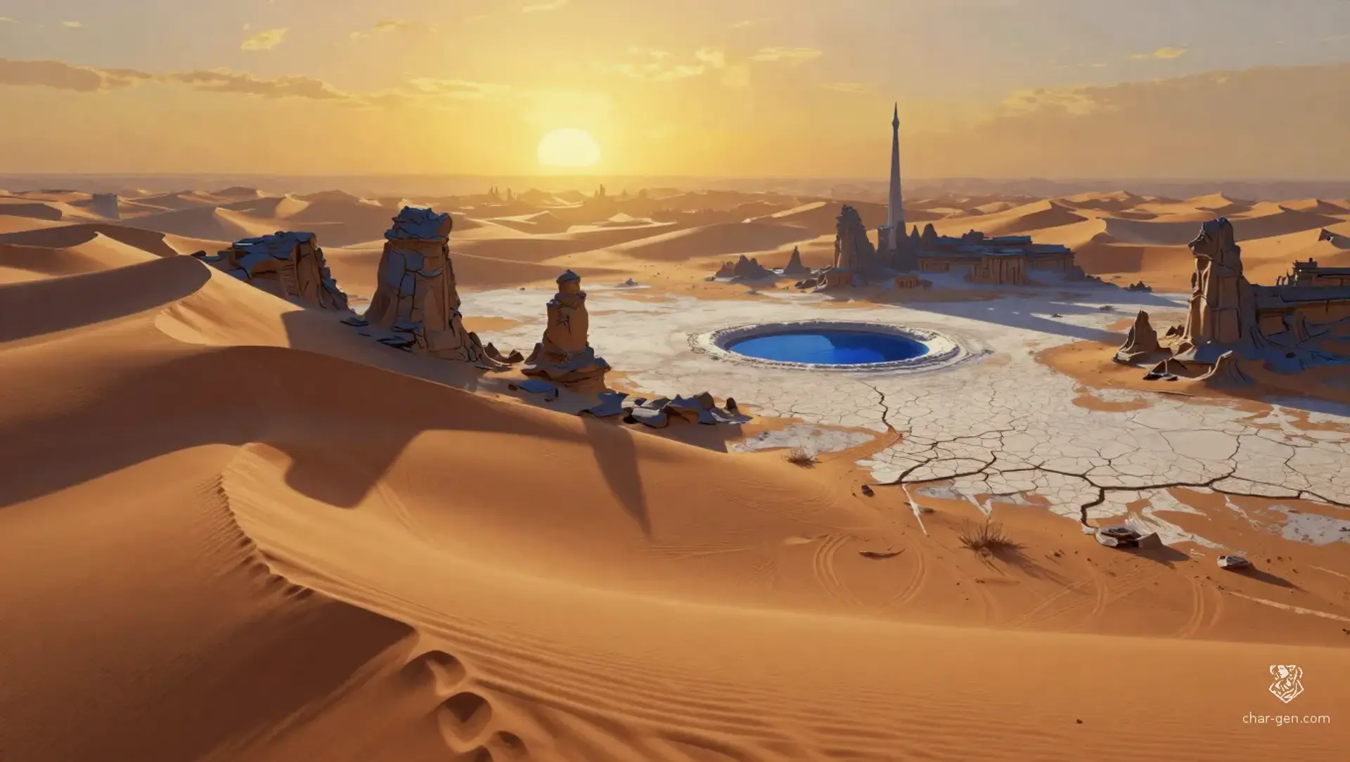 The Saffron Expanse