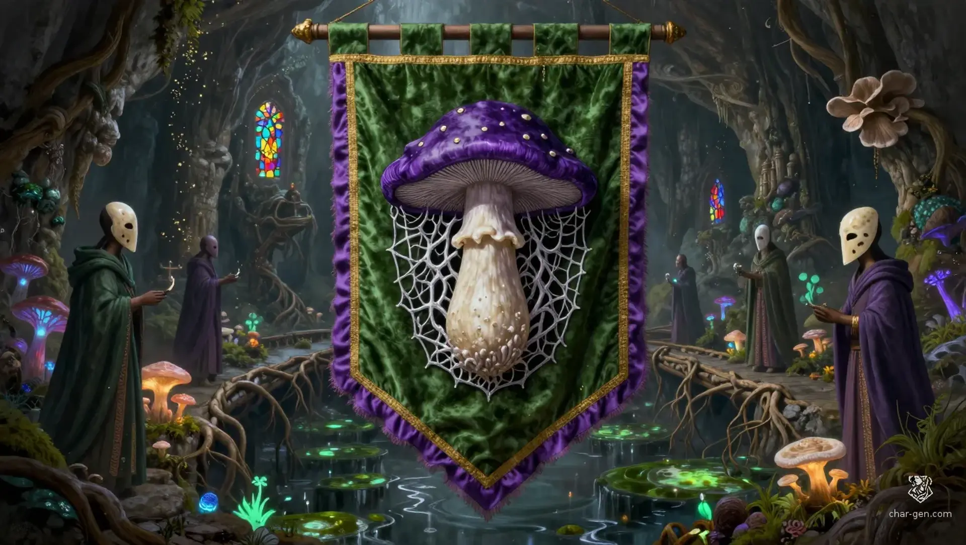 The Broodweb of the Hollow Bloom