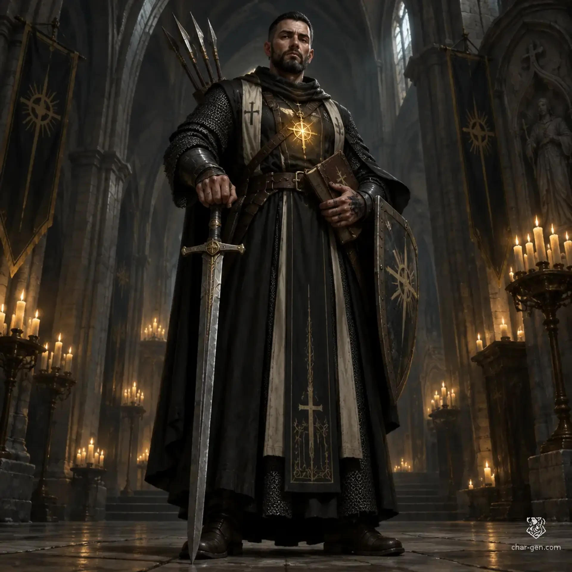 Hate Monger - AI-generated fantasy Character